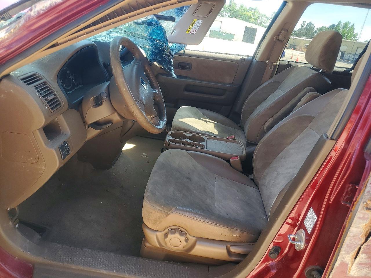 2003 Honda Cr-v Ex Burgundy vin: SHSRD78833U138757