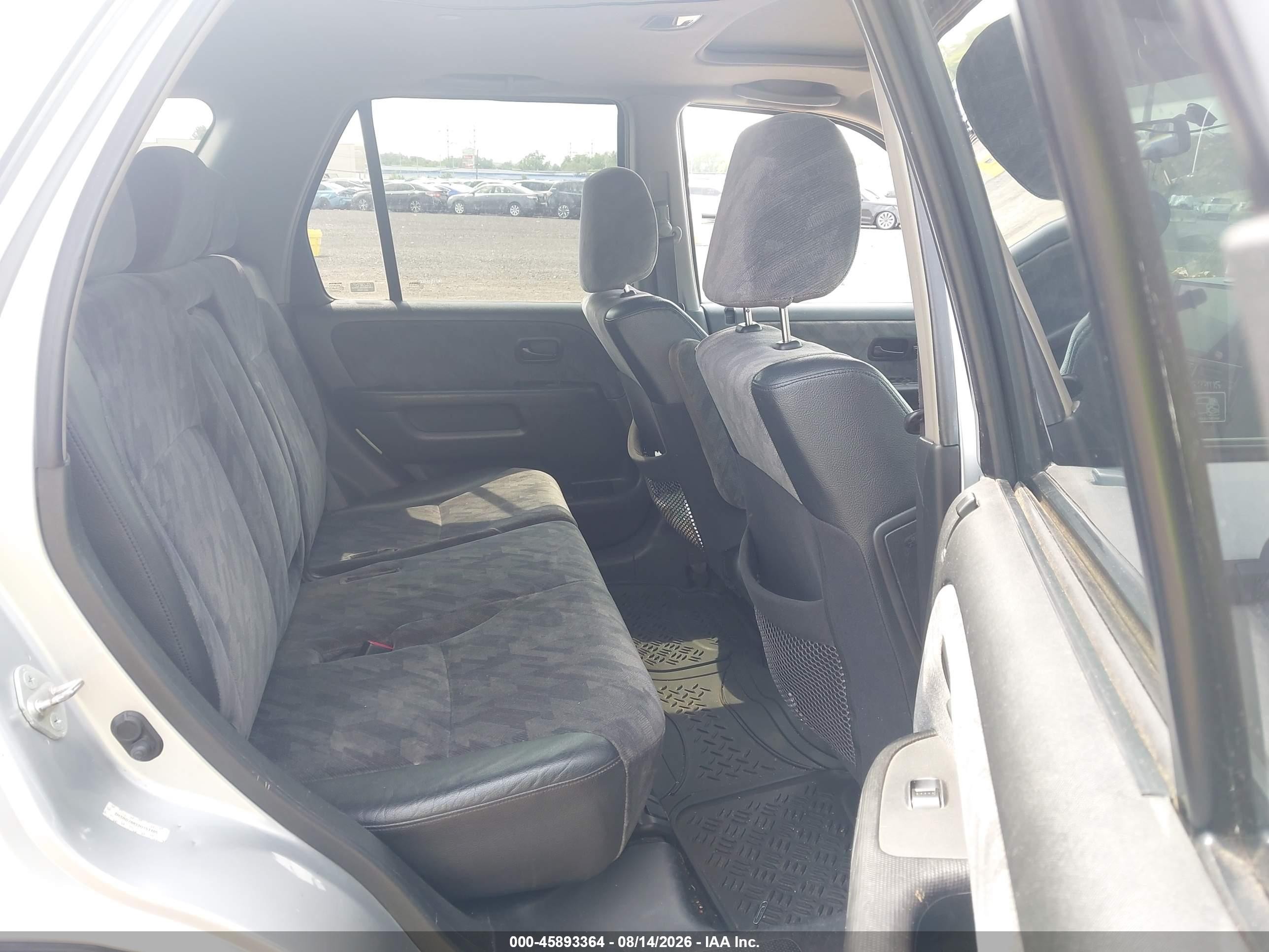 2003 Honda Cr-v Ex Silver vin: SHSRD78833U153405