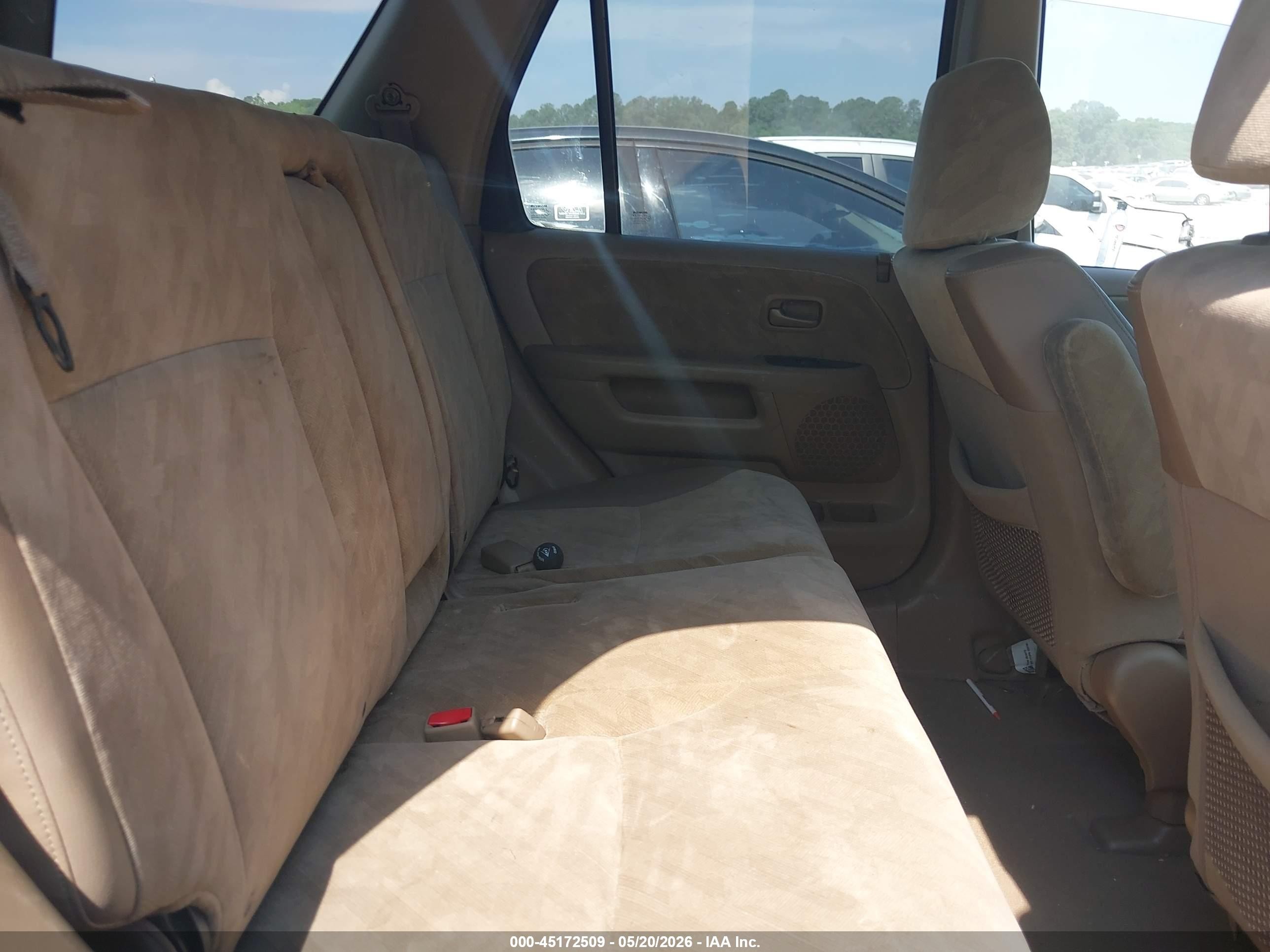 2004 Honda Cr-v Ex Beige vin: SHSRD78834U204452