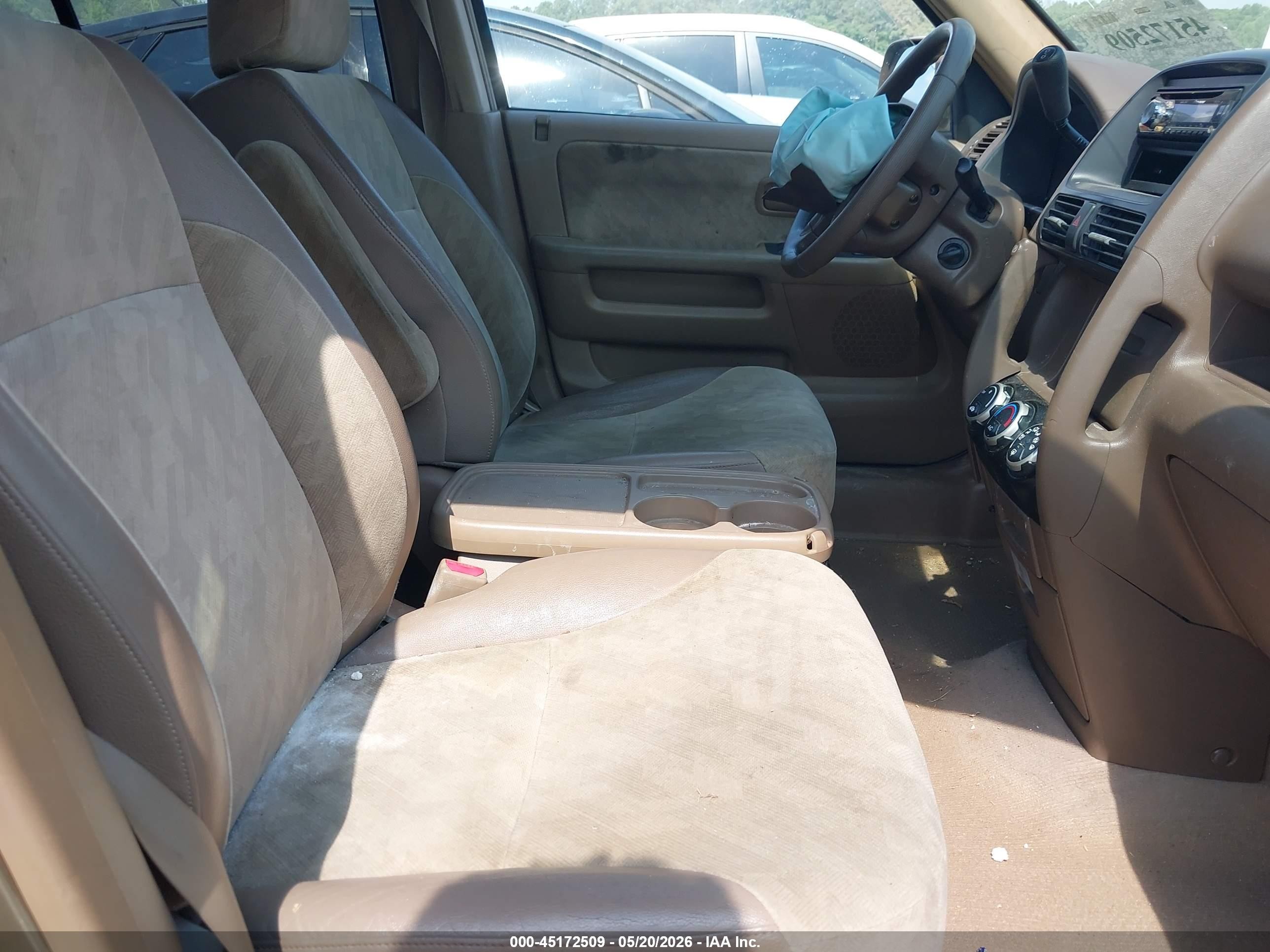 2004 Honda Cr-v Ex Beige vin: SHSRD78834U204452