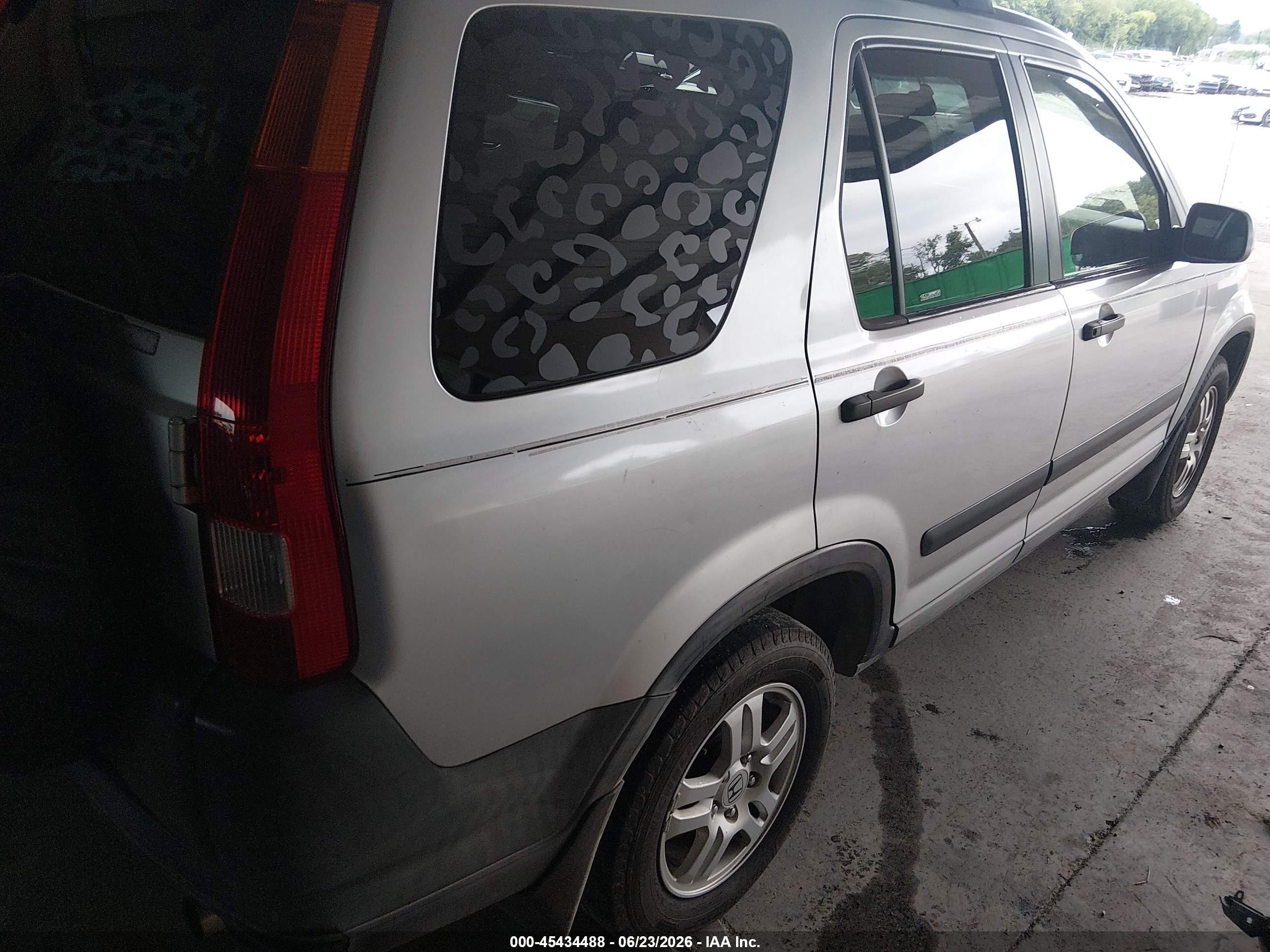 2004 Honda Cr-v Ex Gray vin: SHSRD78834U211756