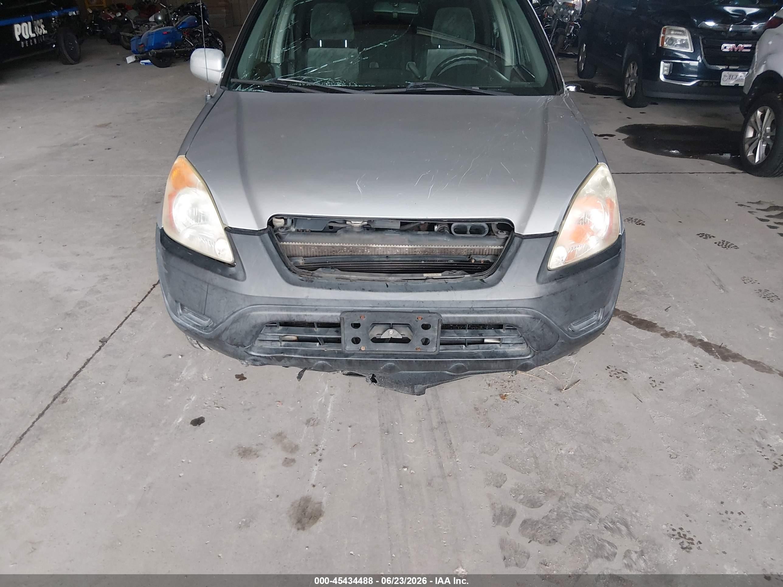 2004 Honda Cr-v Ex Gray vin: SHSRD78834U211756