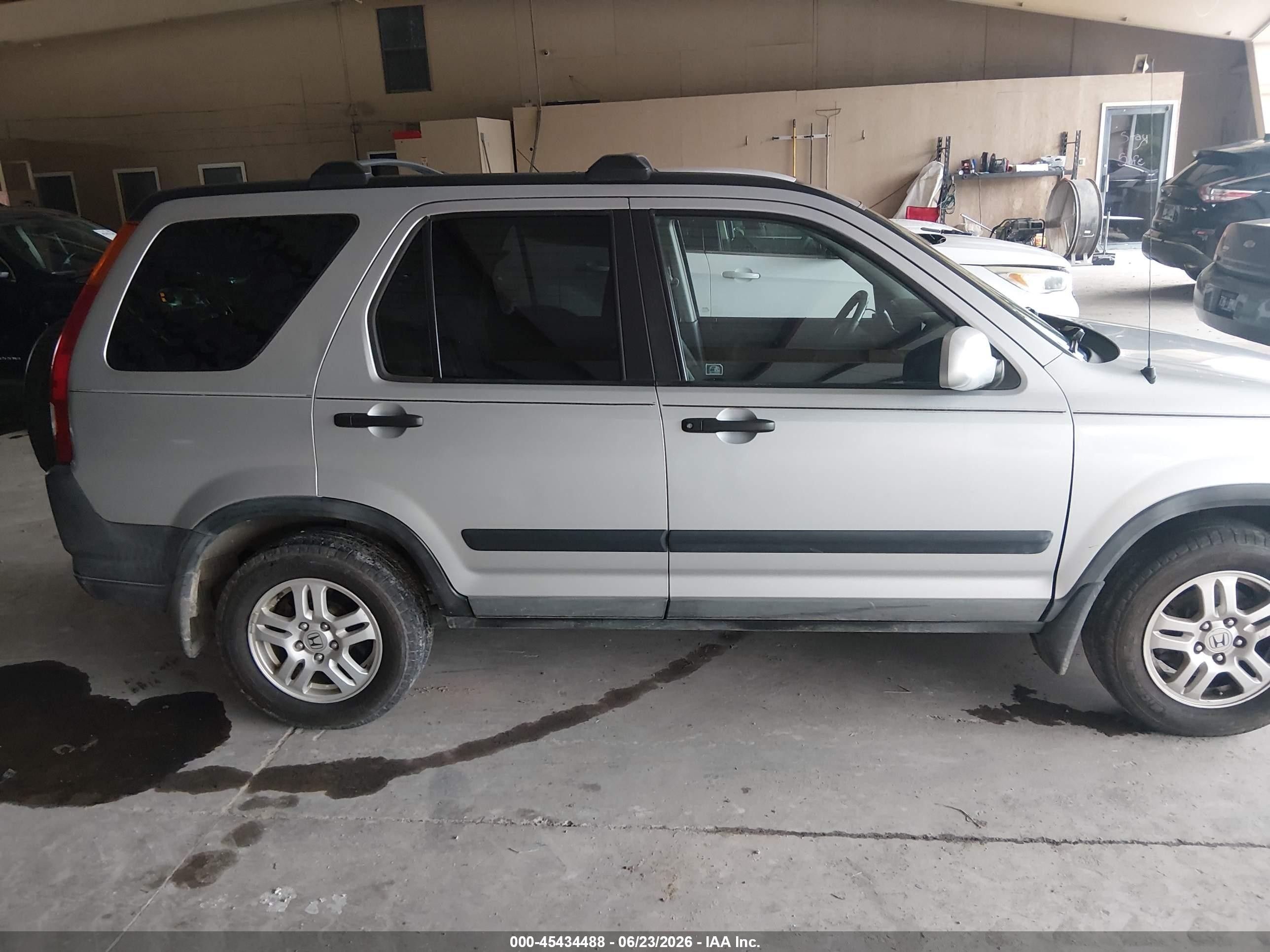 2004 Honda Cr-v Ex Gray vin: SHSRD78834U211756
