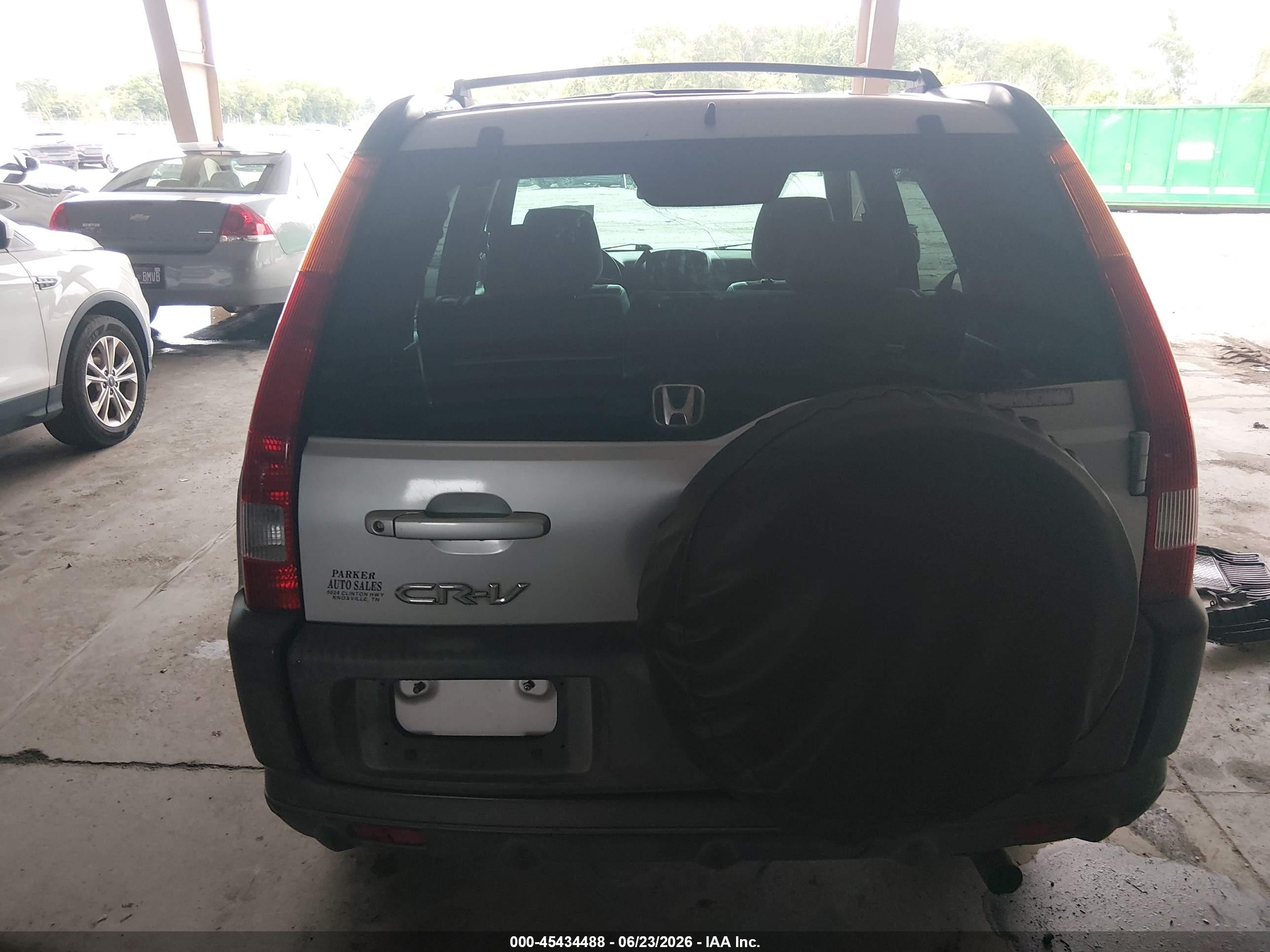 2004 Honda Cr-v Ex Gray vin: SHSRD78834U211756