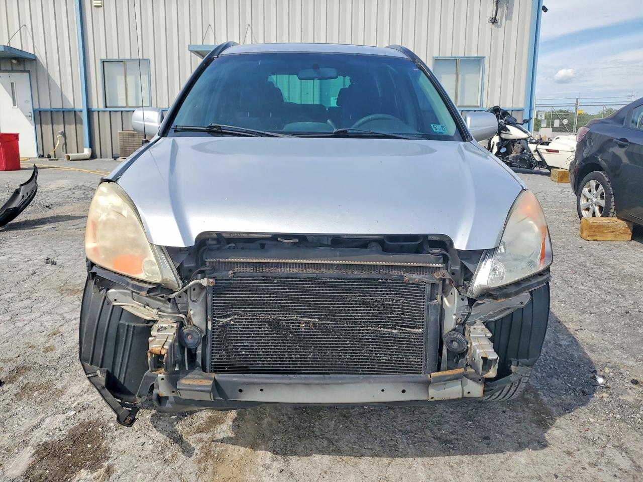 2004 Honda Cr-v Ex Silver vin: SHSRD78834U221445