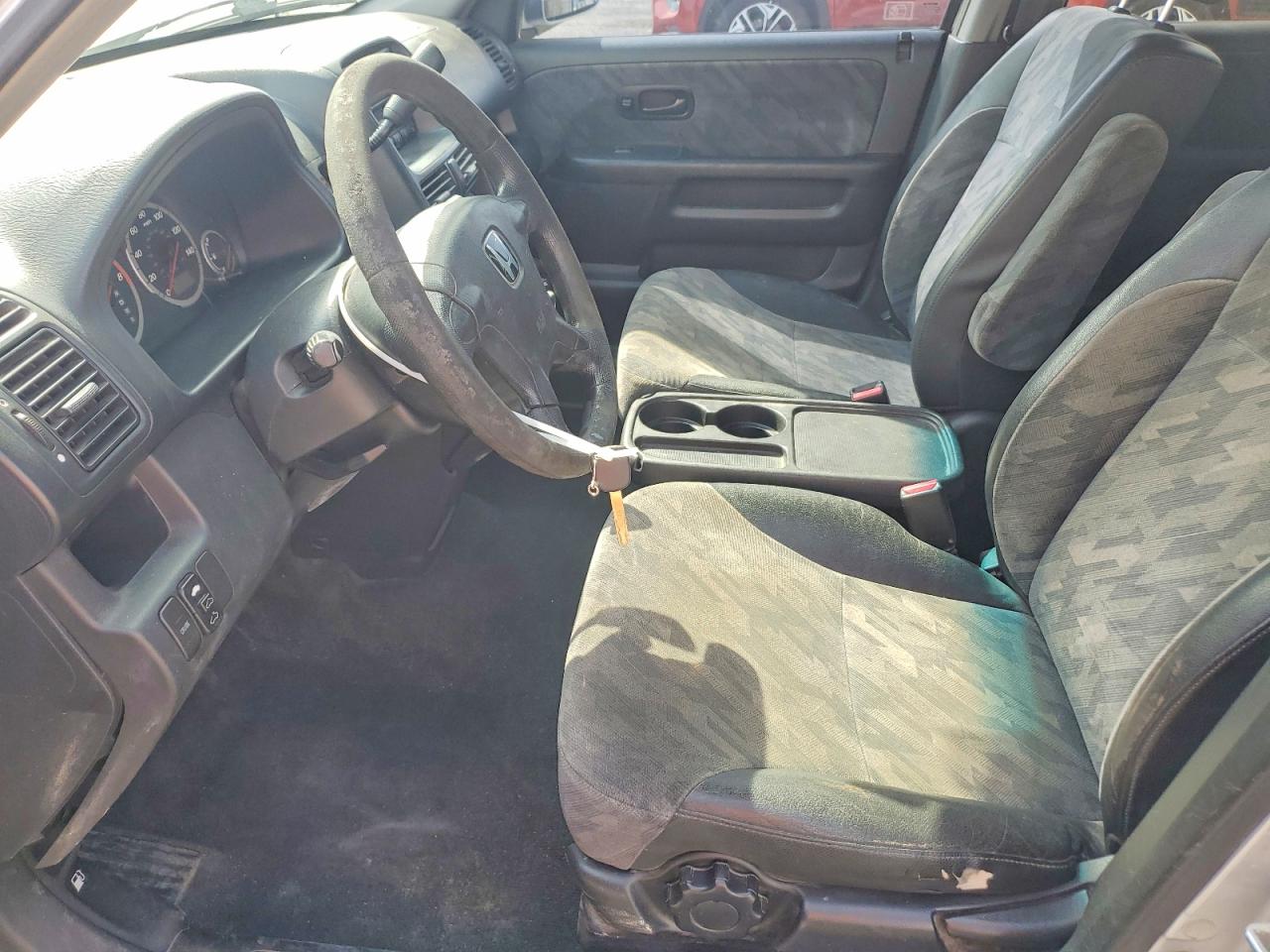2004 Honda Cr-v Ex Silver vin: SHSRD78834U221445