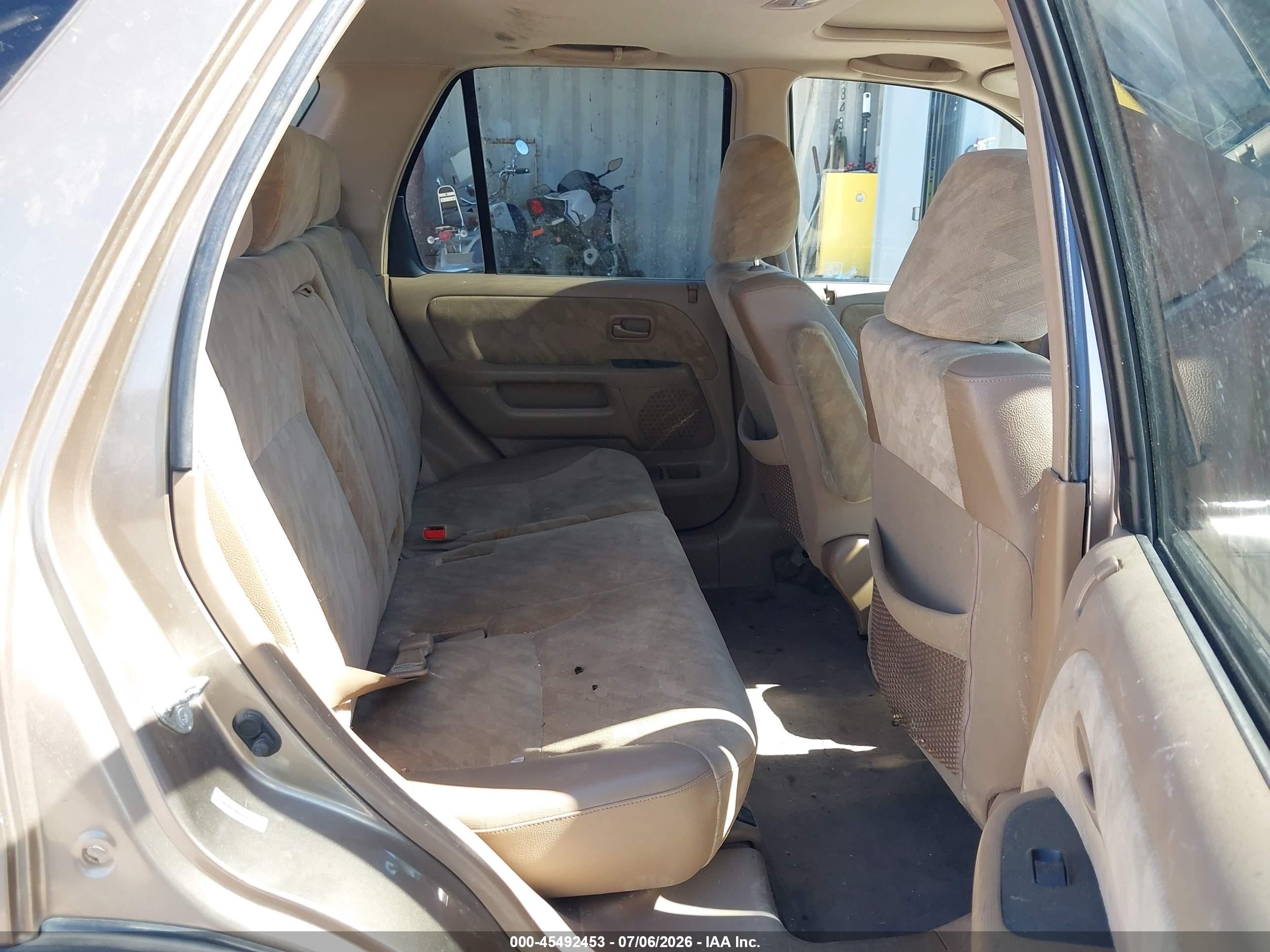 2004 Honda Cr-v Ex Champagne vin: SHSRD78834U251321