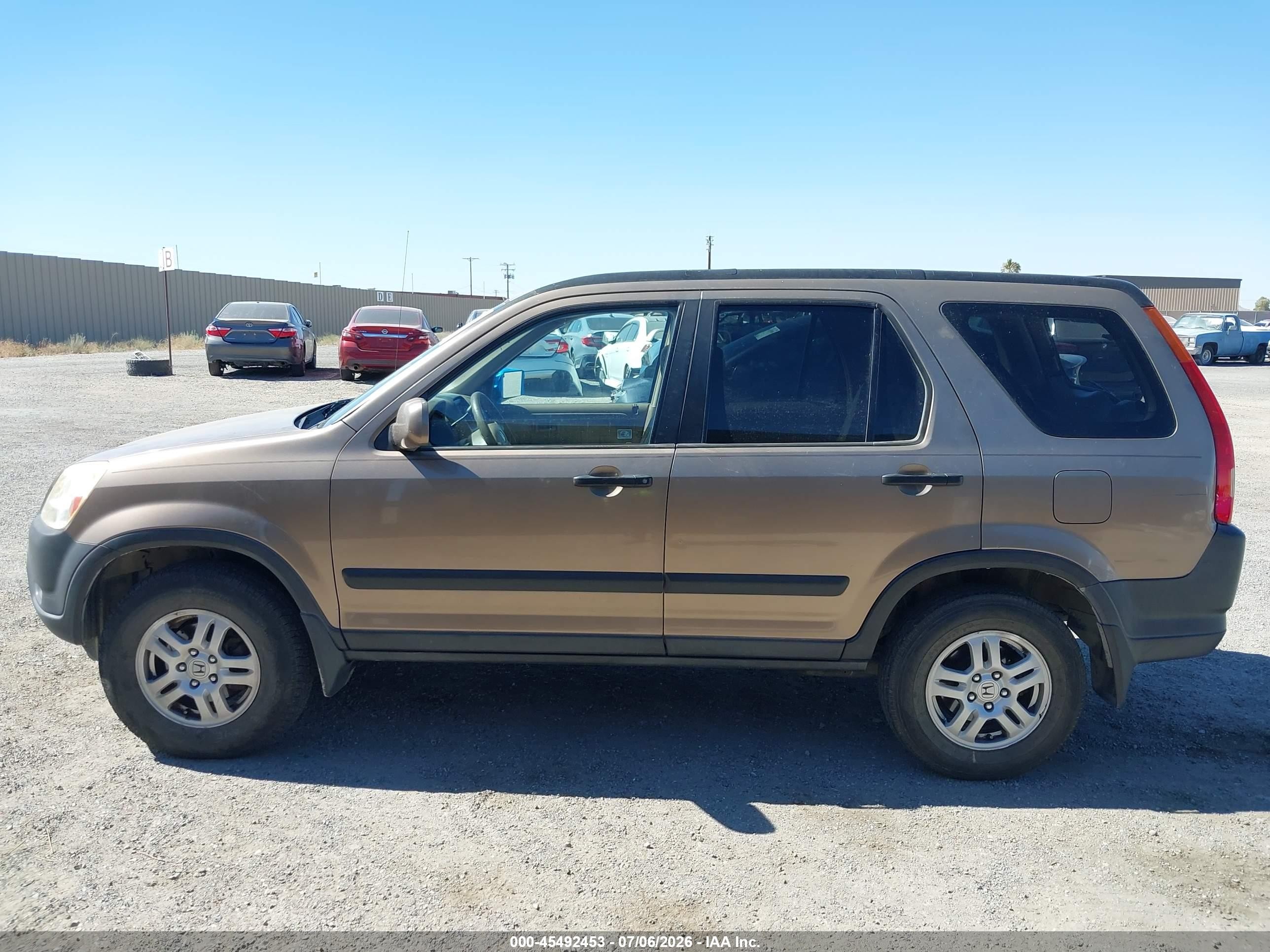 2004 Honda Cr-v Ex Champagne vin: SHSRD78834U251321