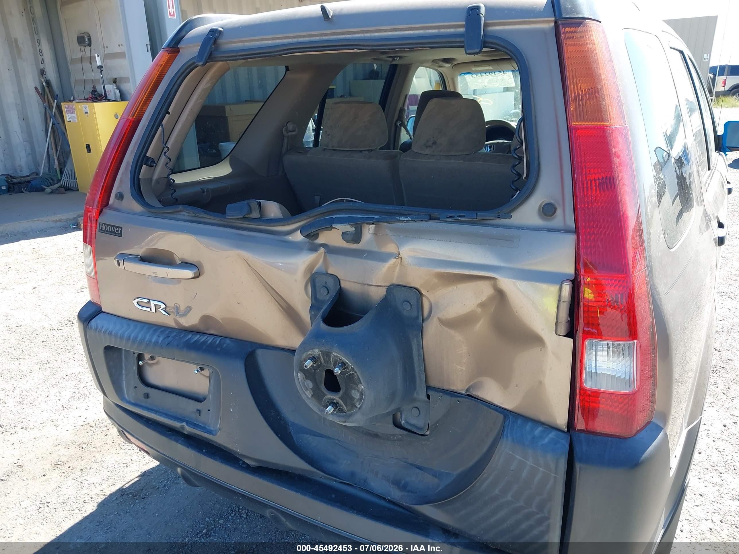 2004 Honda Cr-v Ex Champagne vin: SHSRD78834U251321