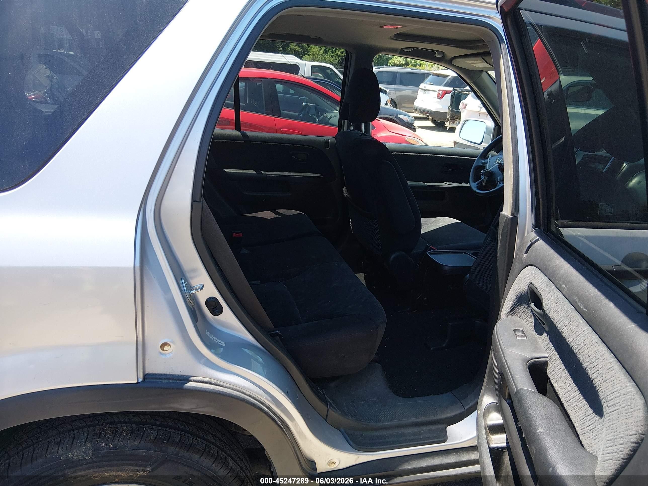 2005 Honda Cr-v Ex Silver vin: SHSRD78835U322082