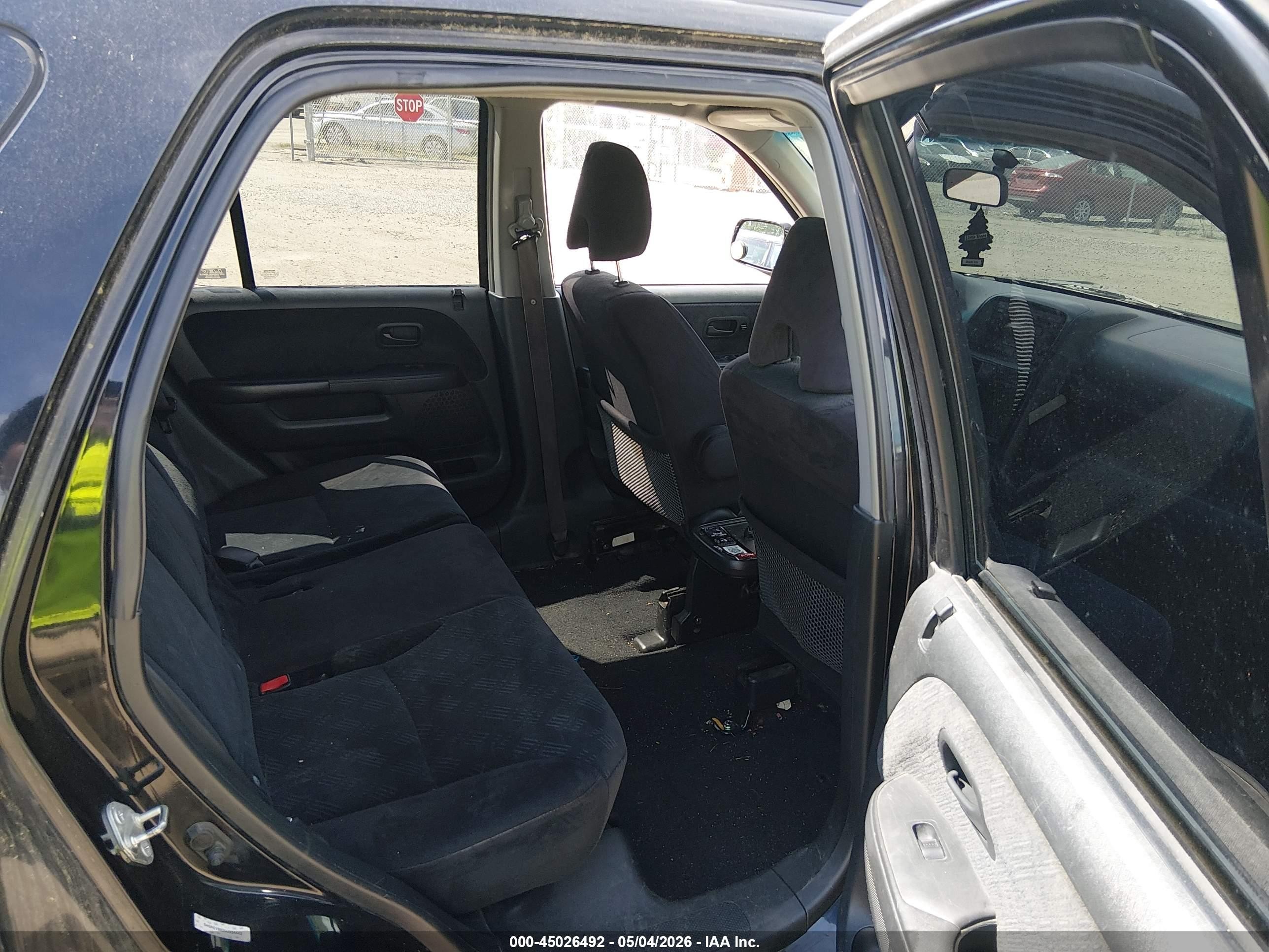 2005 Honda Cr-v Ex Черный vin: SHSRD78835U334443