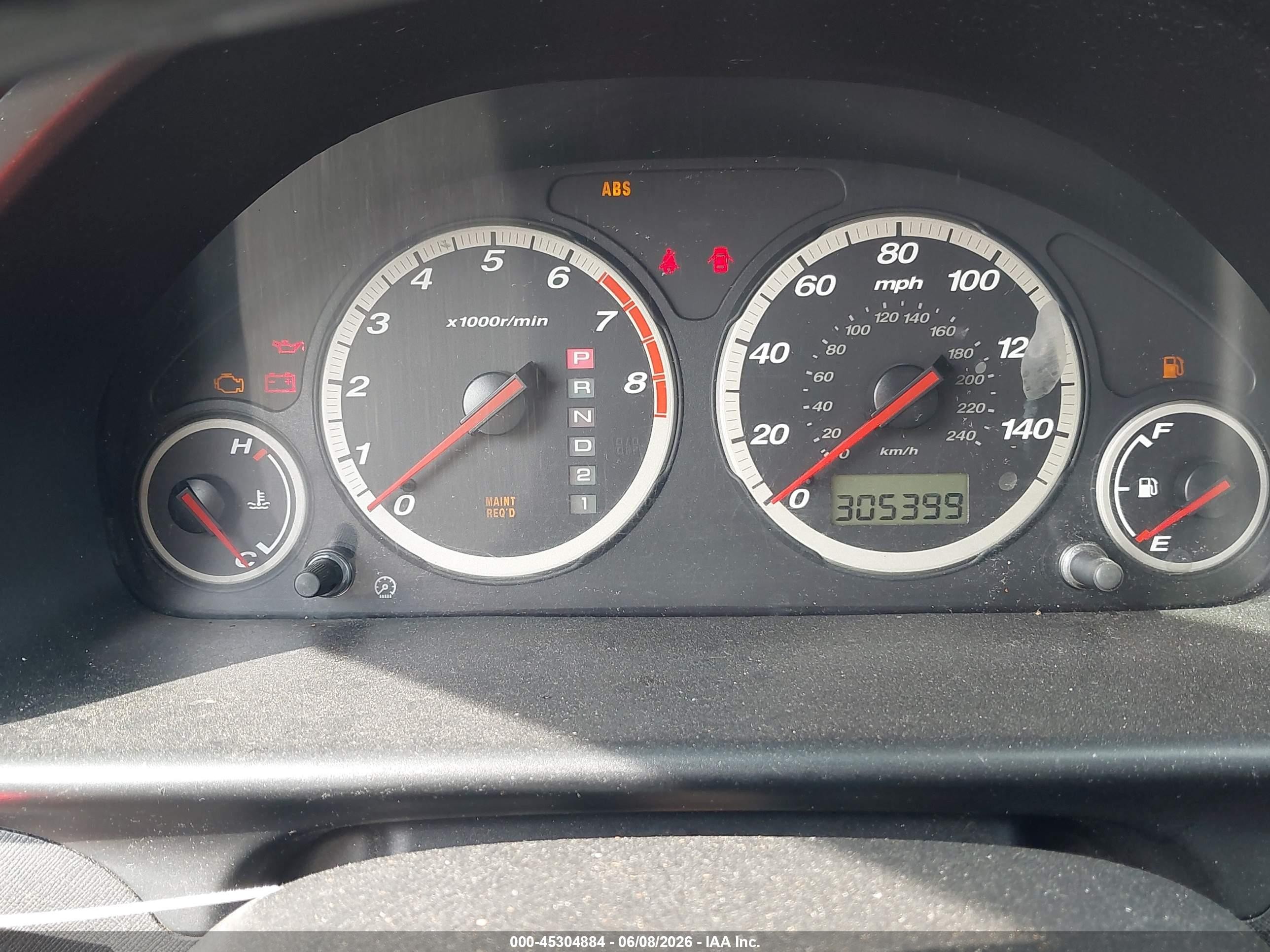 2003 Honda Cr-v Ex Black vin: SHSRD78843U103564