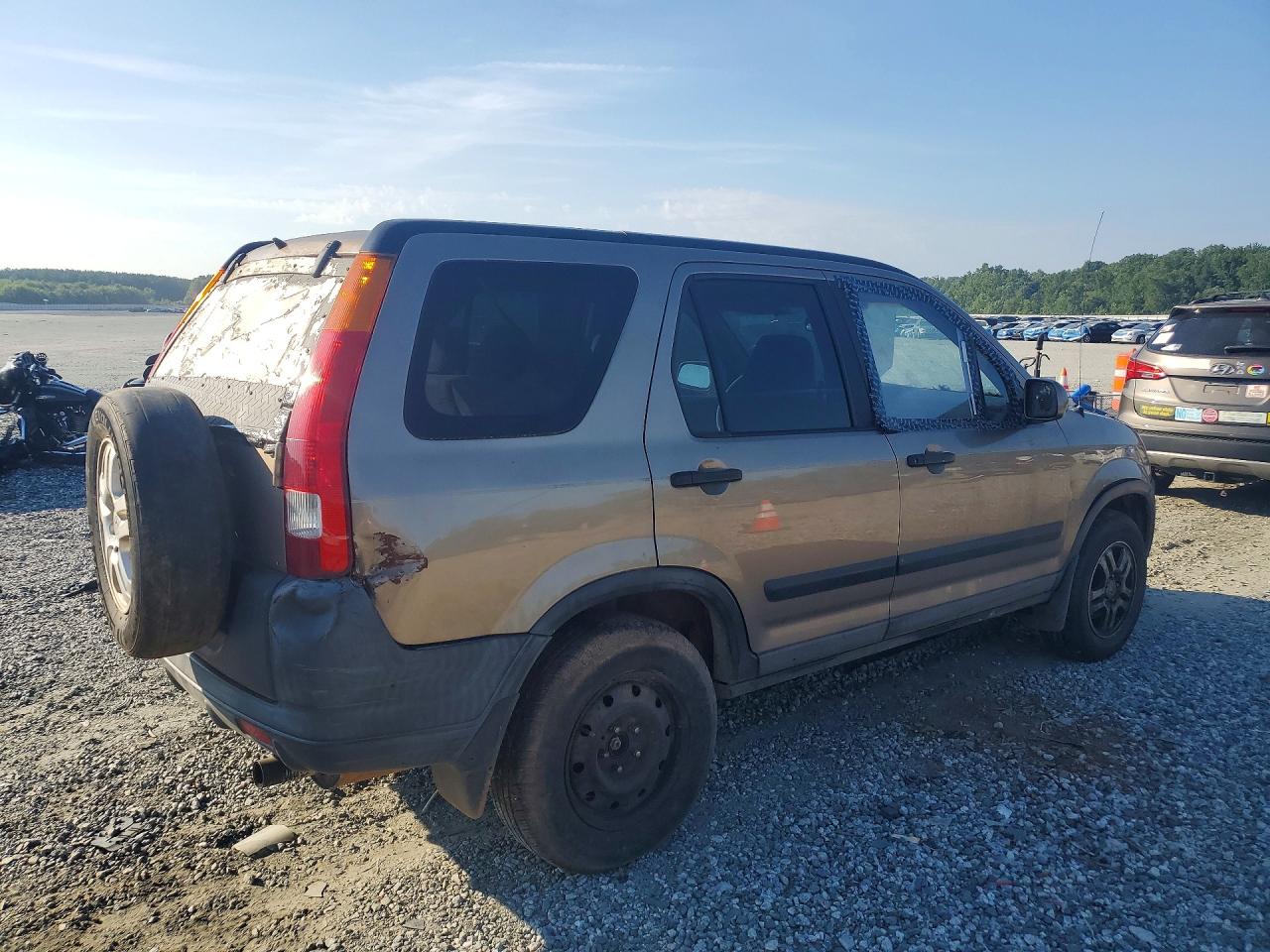2004 Honda Cr-v Ex Tan vin: SHSRD78844U248251