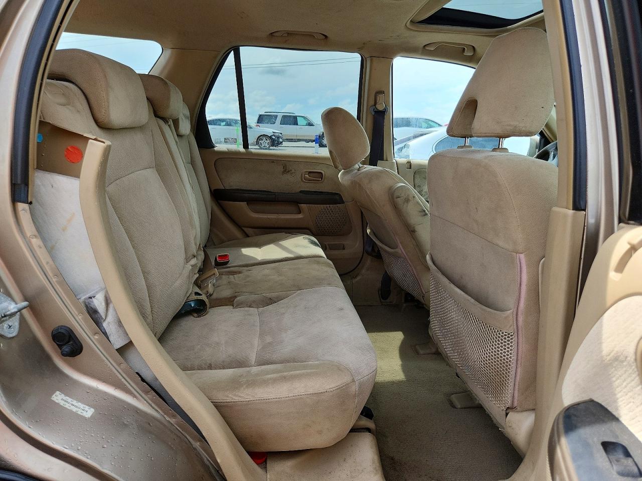 2005 Honda Cr-v Ex Кремовый vin: SHSRD78845U314976