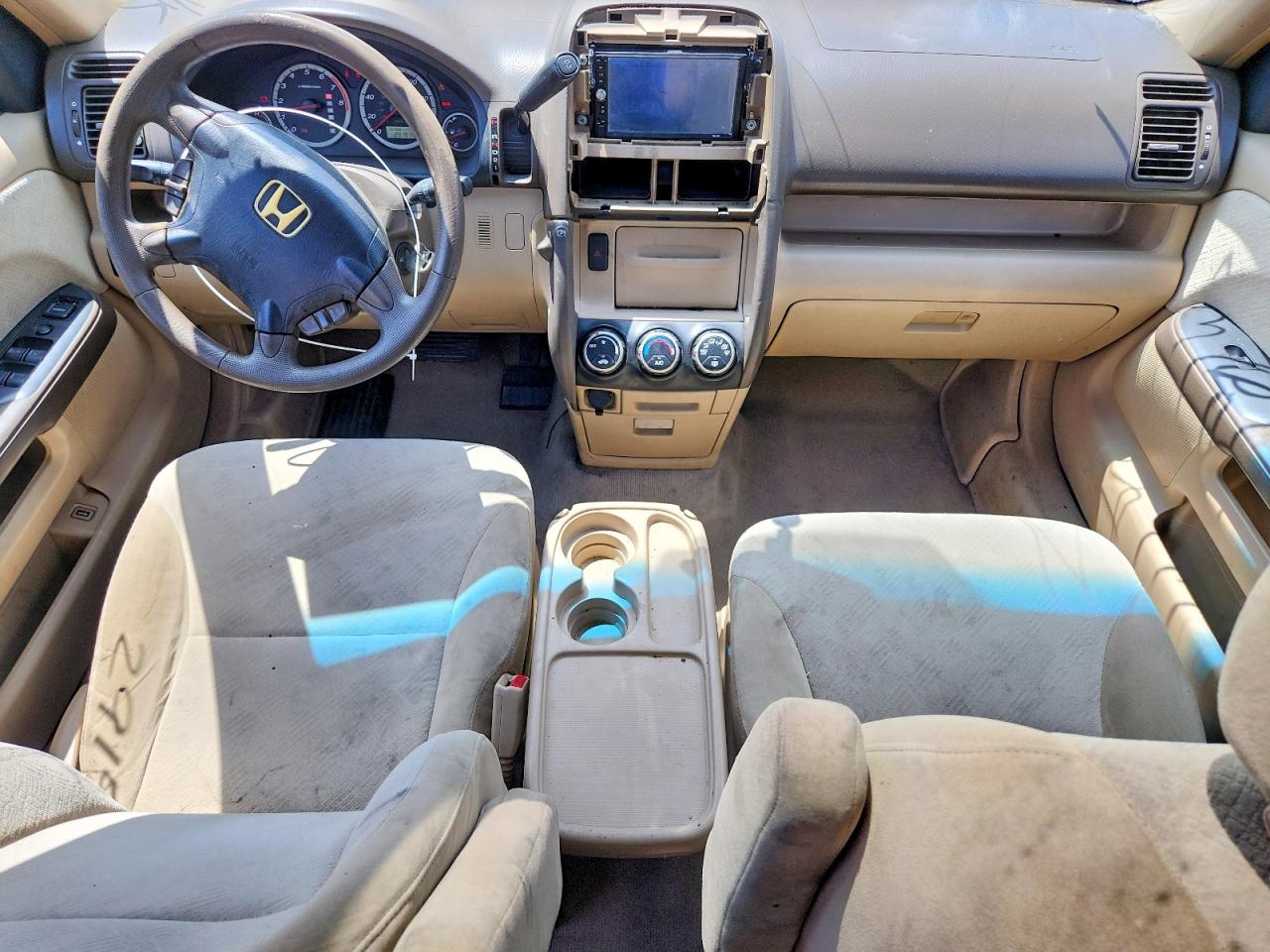 2005 Honda Cr-v Ex Кремовый vin: SHSRD78845U314976