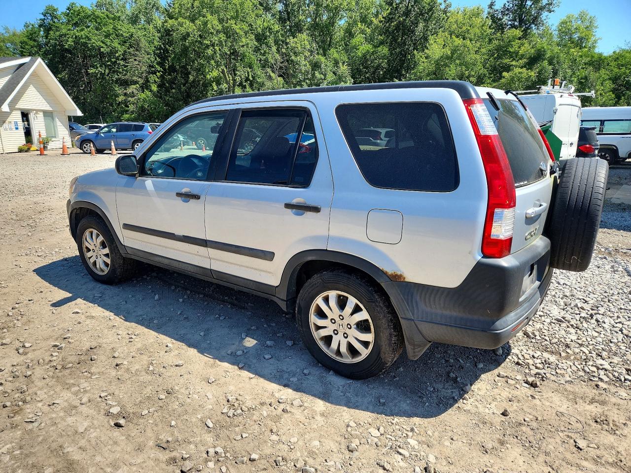 2005 Honda Cr-v Ex Серебряный vin: SHSRD78845U335150