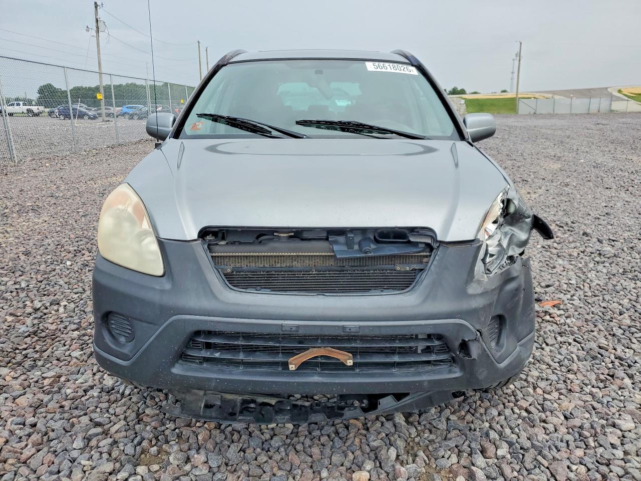 2006 Honda Cr-v Ex Gray vin: SHSRD78846U407739