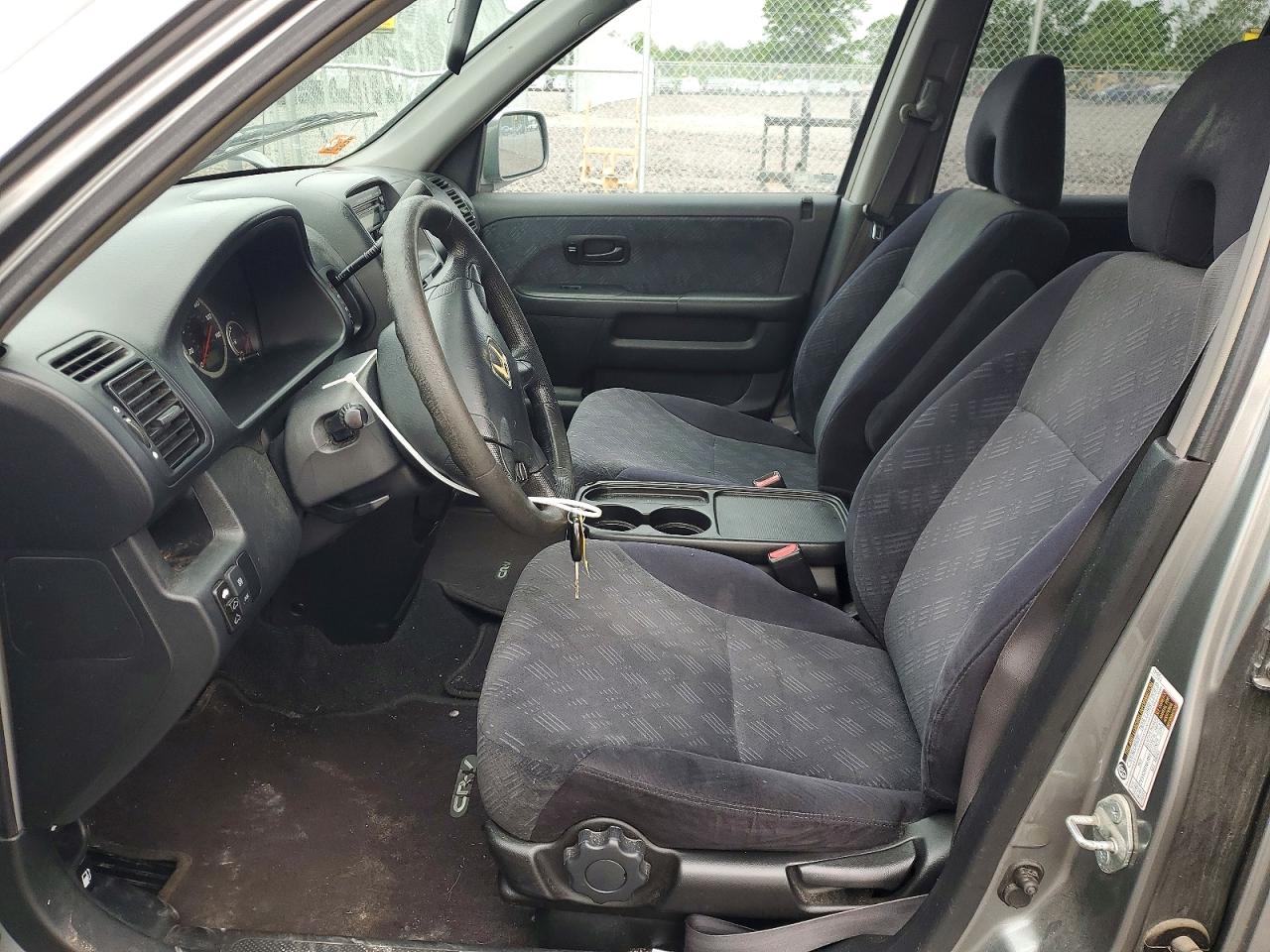 2006 Honda Cr-v Ex Gray vin: SHSRD78846U407739