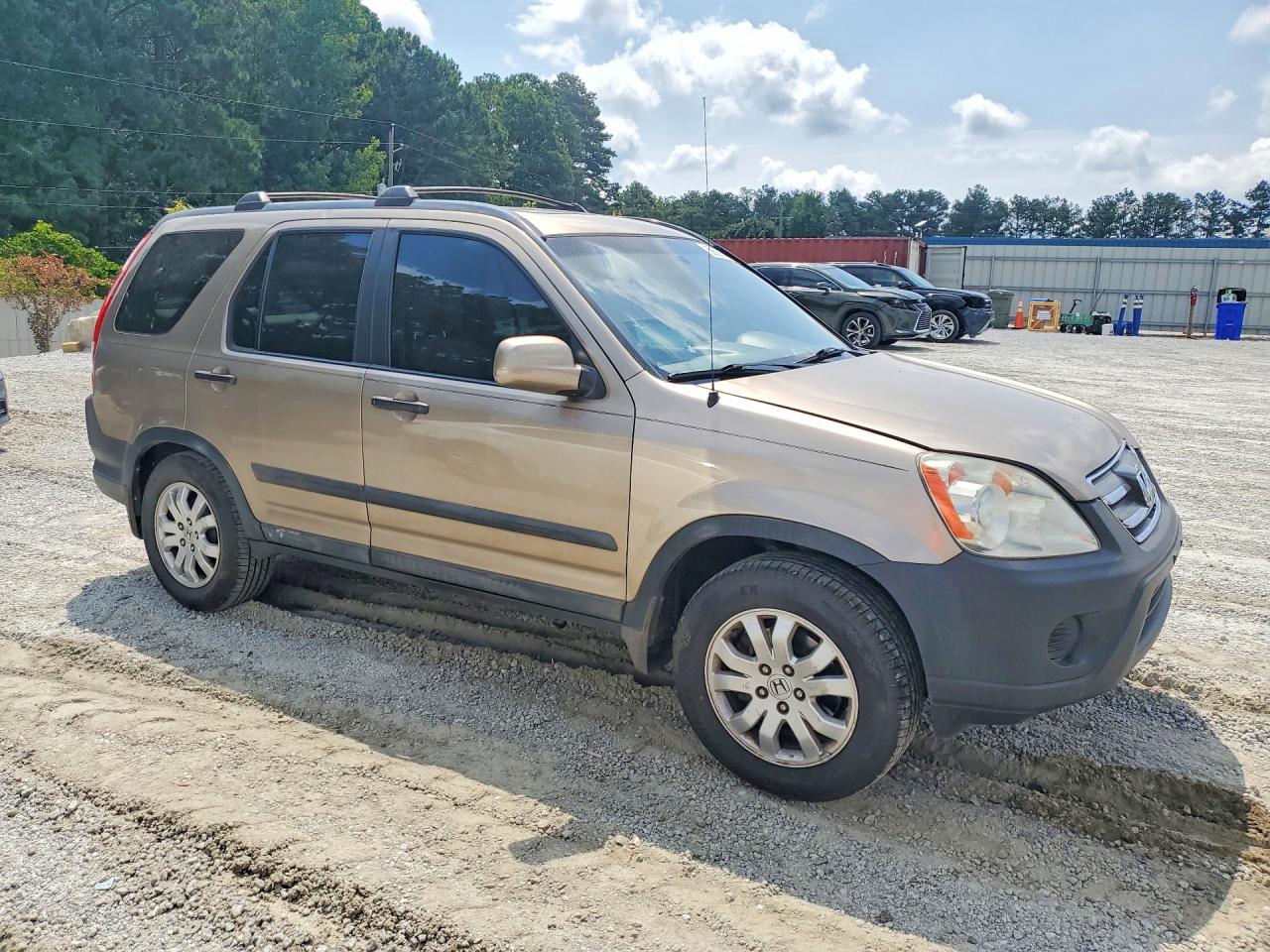 2006 Honda Cr-v Желто-коричневый vin: SHSRD78846U409412