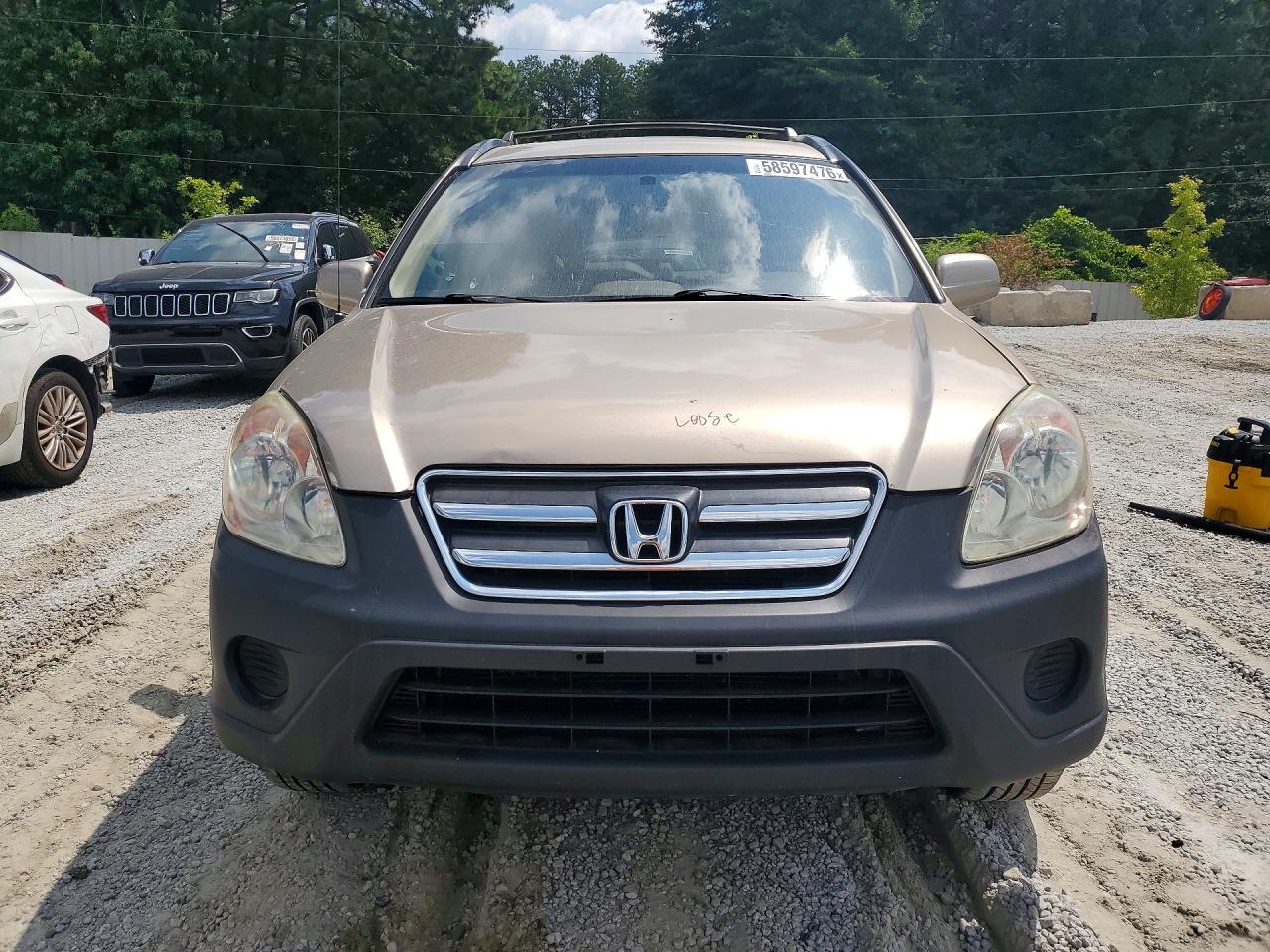 2006 Honda Cr-v Желто-коричневый vin: SHSRD78846U409412