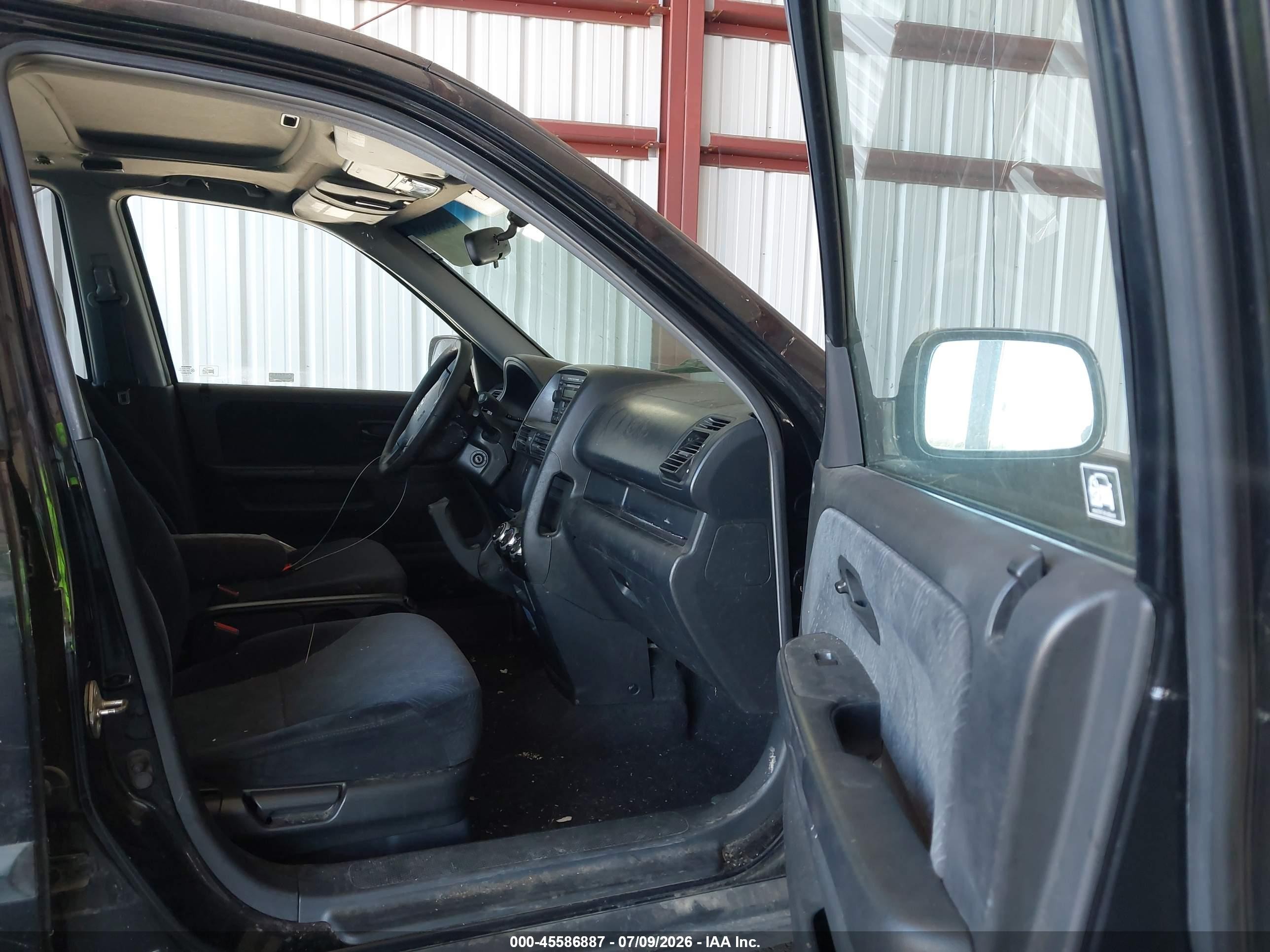 2006 Honda Cr-v Ex Черный vin: SHSRD78846U411757