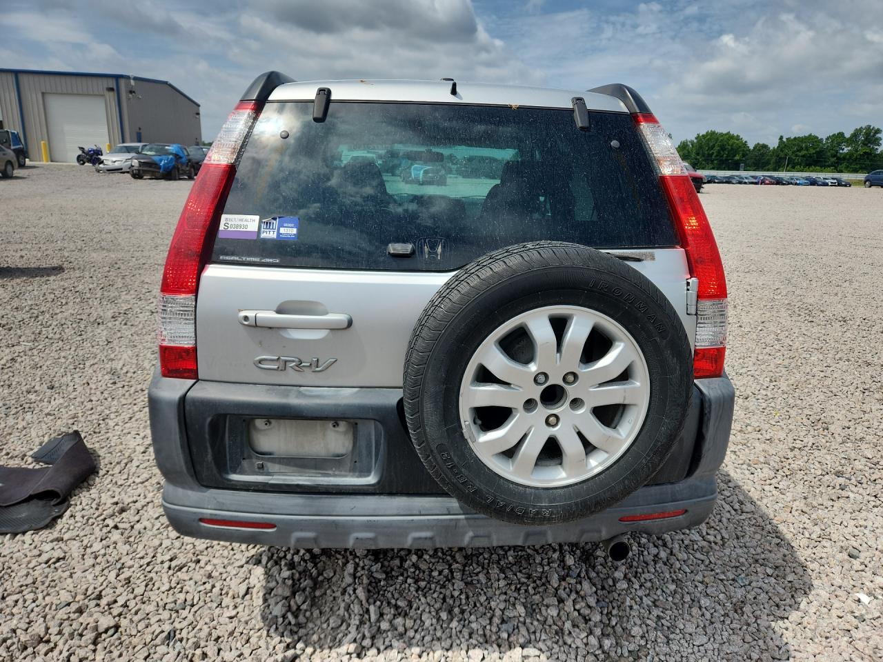 2006 Honda Cr-v Ex Silver vin: SHSRD78846U412648