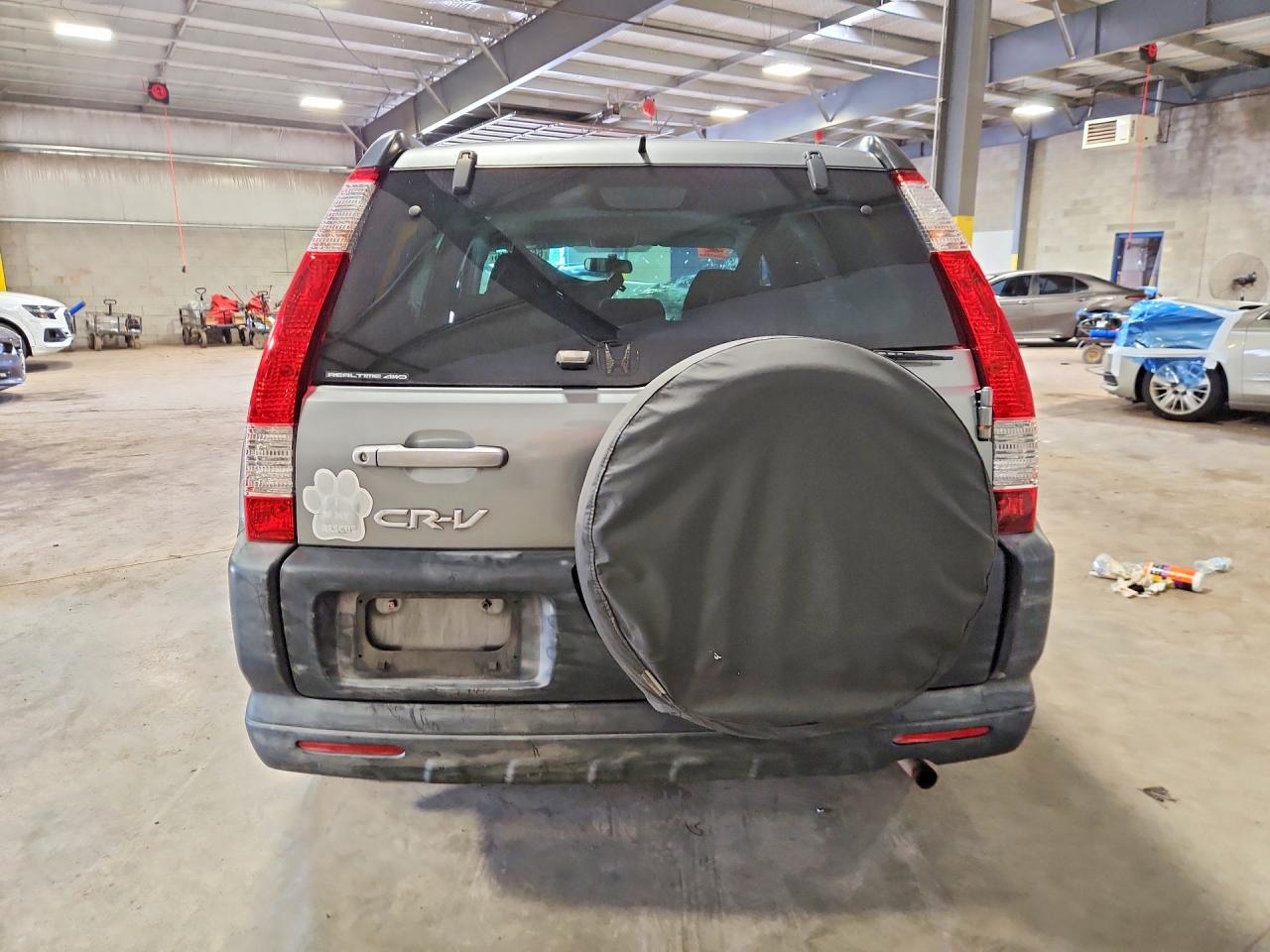 2006 Honda Cr-v Ex Gray vin: SHSRD78846U438568