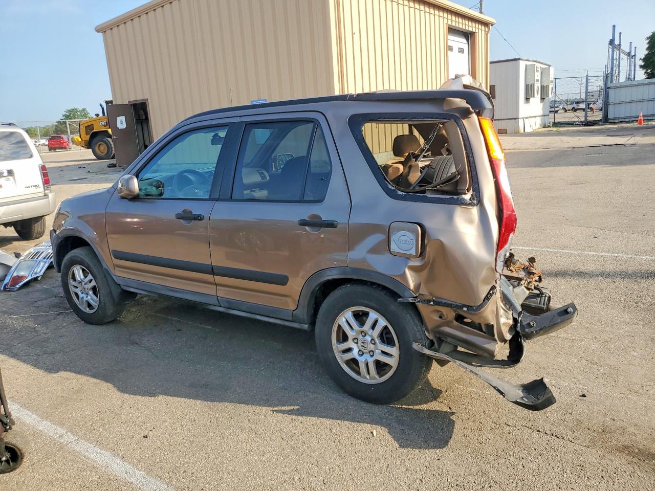 2002 Honda Cr-v Ex Коричневый vin: SHSRD78852U000975