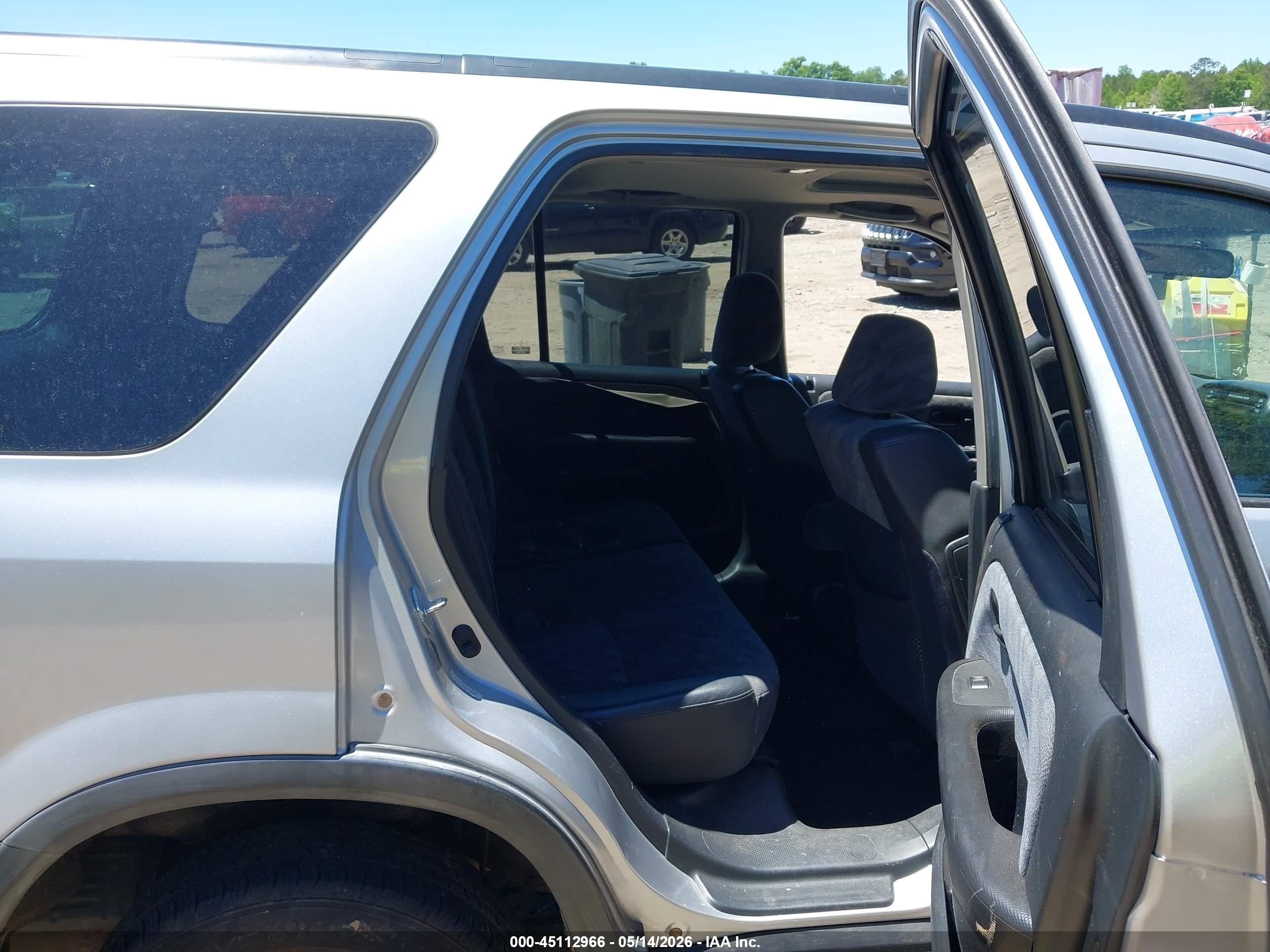 2003 Honda Cr-v Ex Silver vin: SHSRD78853U140283
