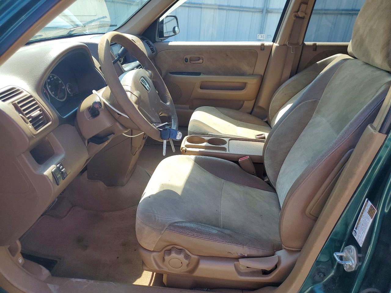 2004 Honda Cr-v Ex Green vin: SHSRD78854U211015