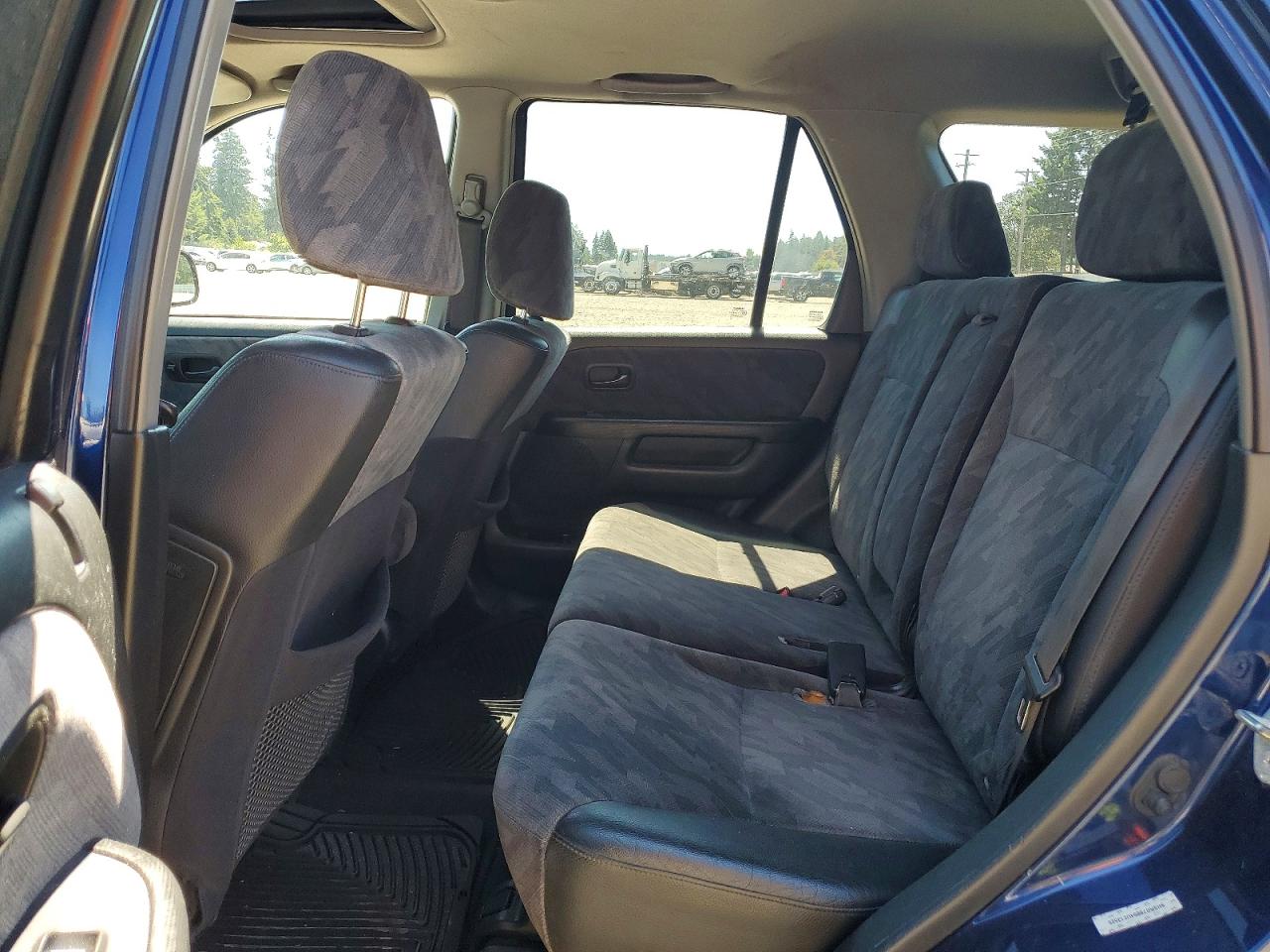 2004 Honda Cr-v Ex Blue vin: SHSRD78854U213525