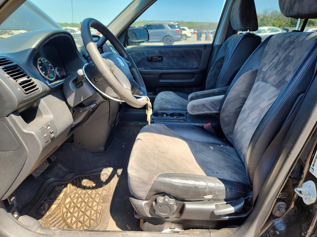 2004 Honda Cr-v Ex Black vin: SHSRD78854U232897