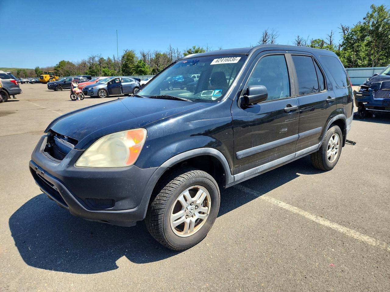 2004 Honda Cr-v Ex Черный vin: SHSRD78854U232897