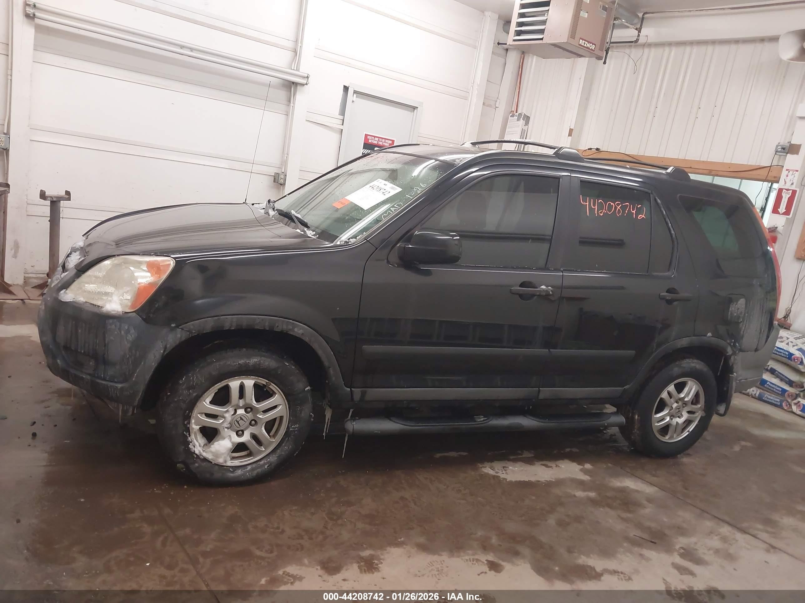 2004 Honda Cr-v Ex Черный vin: SHSRD78854U235315