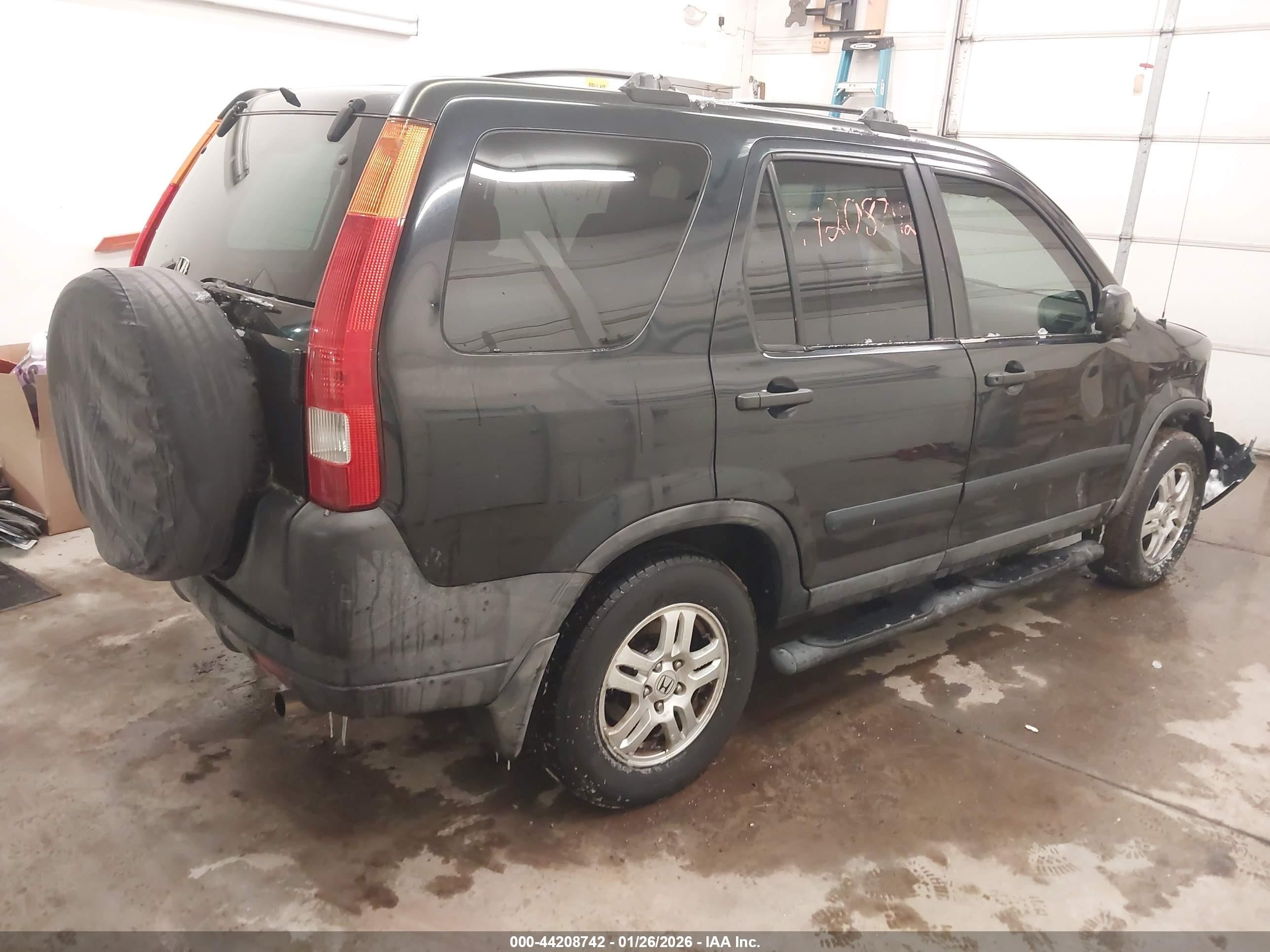 2004 Honda Cr-v Ex Черный vin: SHSRD78854U235315