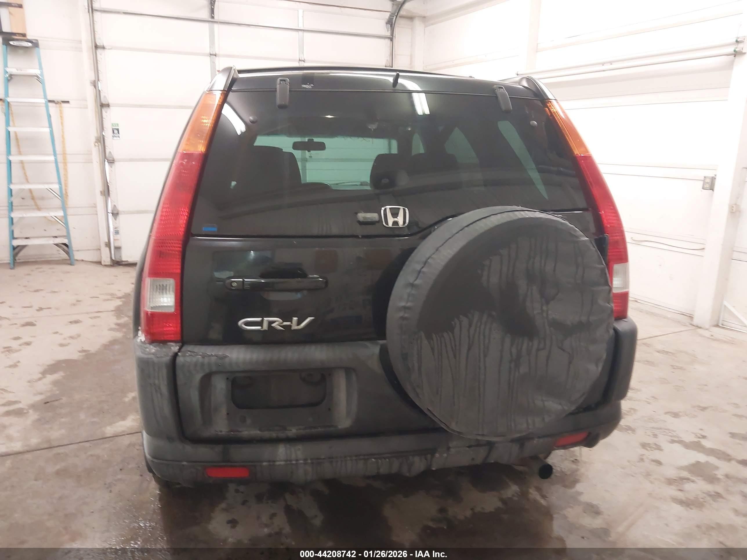2004 Honda Cr-v Ex Черный vin: SHSRD78854U235315