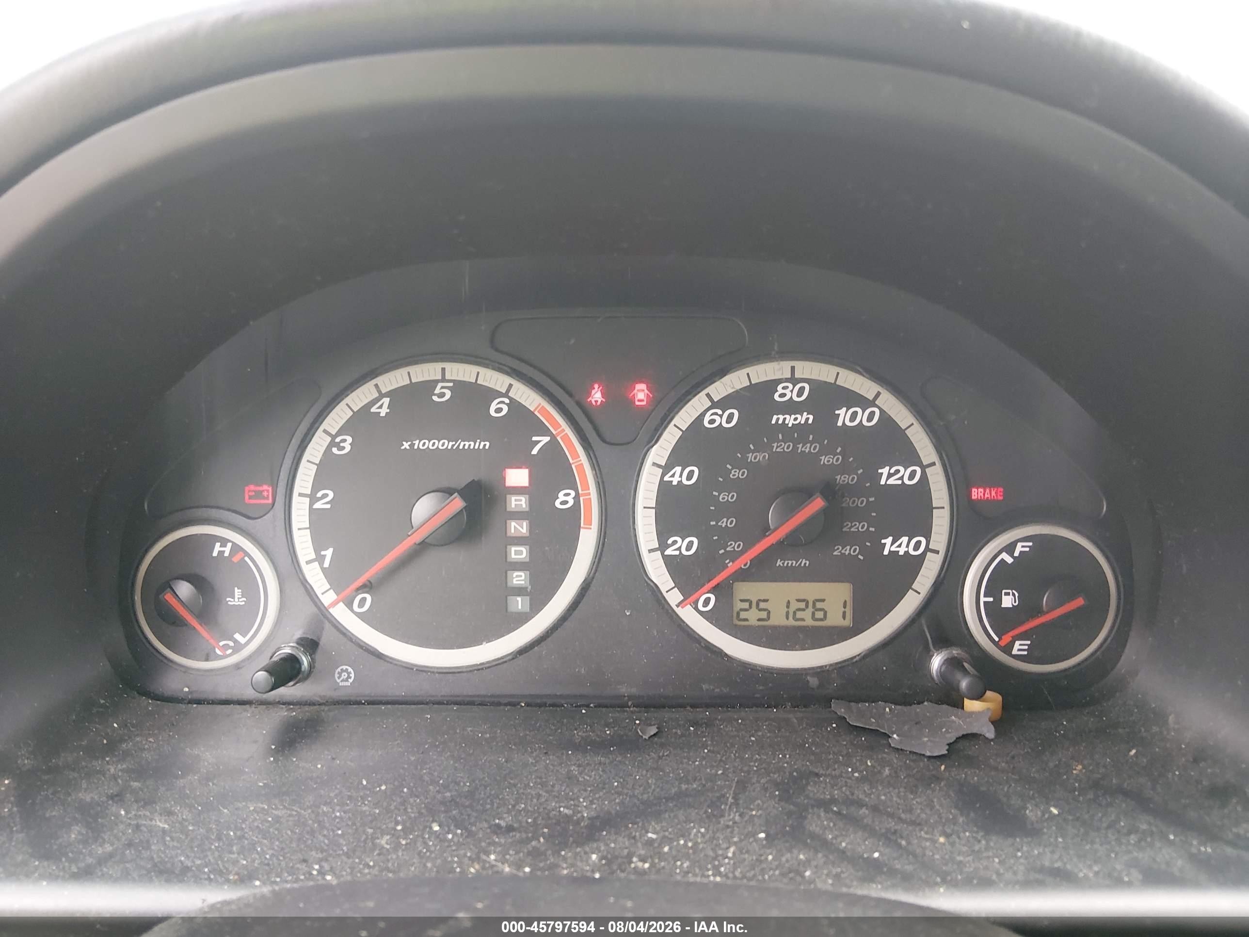 2004 Honda Cr-v Ex Серебряный vin: SHSRD78854U257511