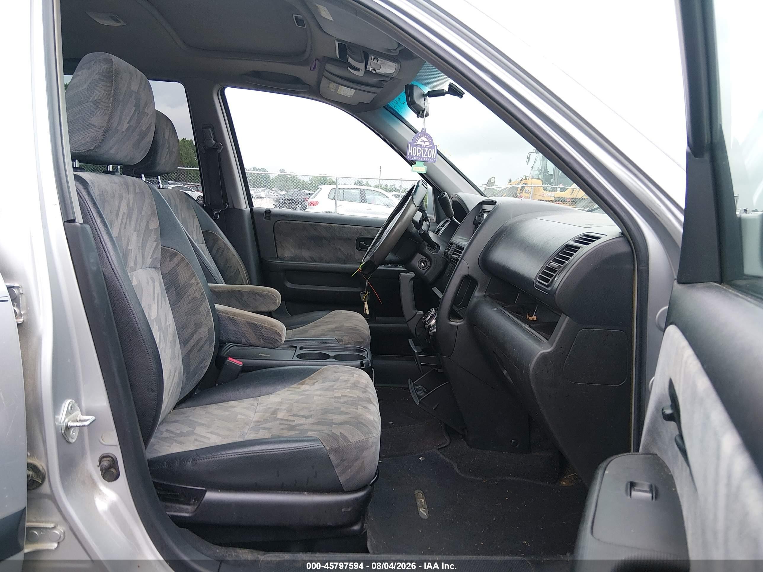 2004 Honda Cr-v Ex Серебряный vin: SHSRD78854U257511