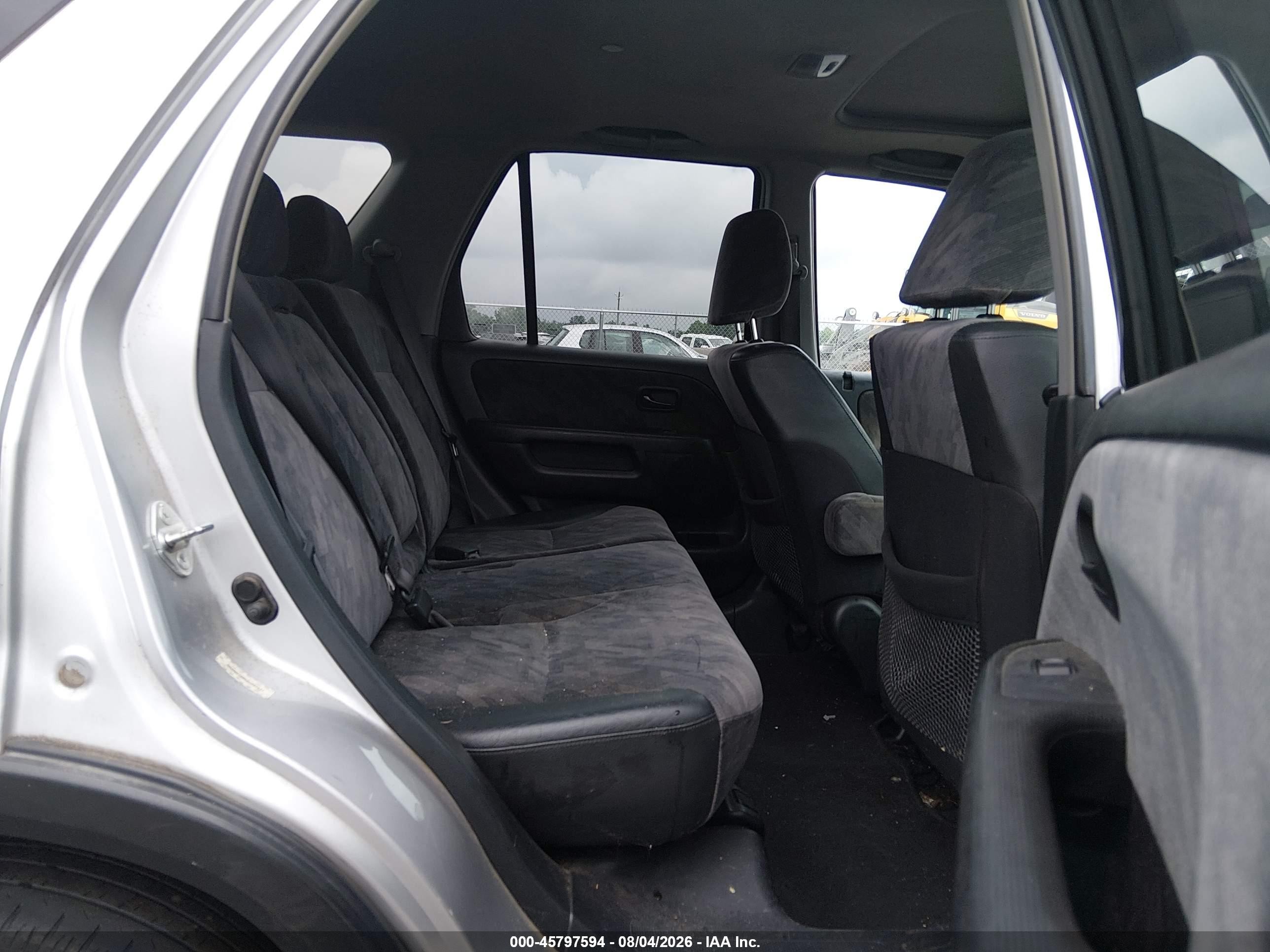 2004 Honda Cr-v Ex Серебряный vin: SHSRD78854U257511
