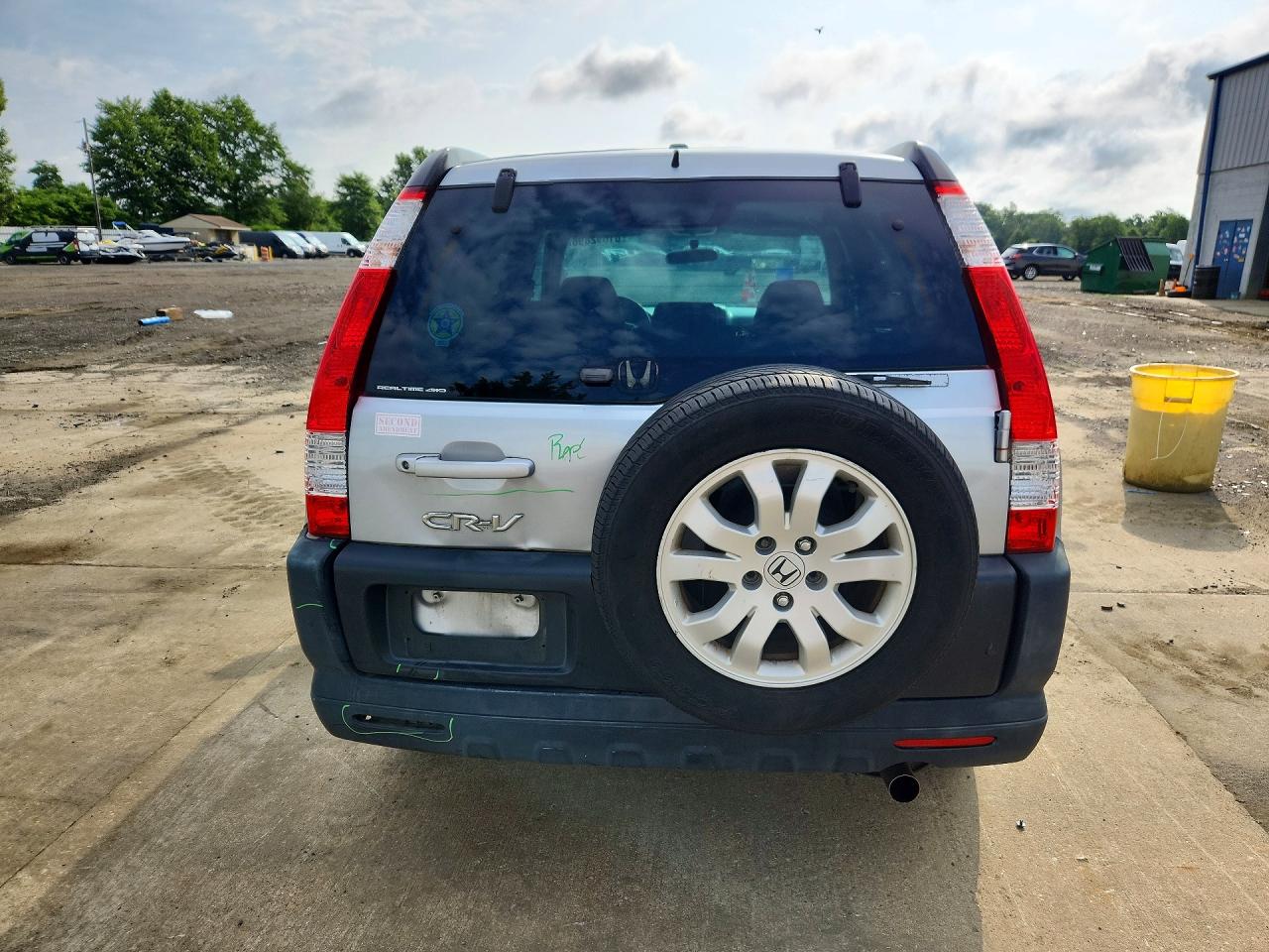 2005 Honda Cr-v Ex Серебряный vin: SHSRD78855U310953