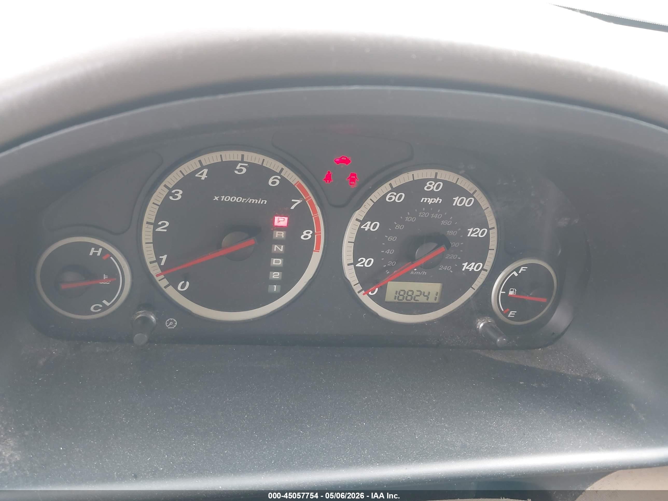 2005 Honda Cr-v Ex Красный vin: SHSRD78855U320172