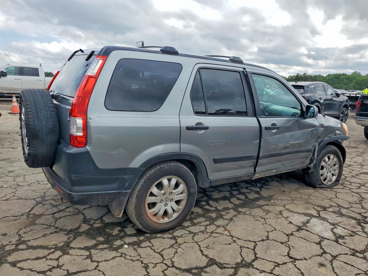 2005 Honda Cr-v Ex Угольный vin: SHSRD78855U320835