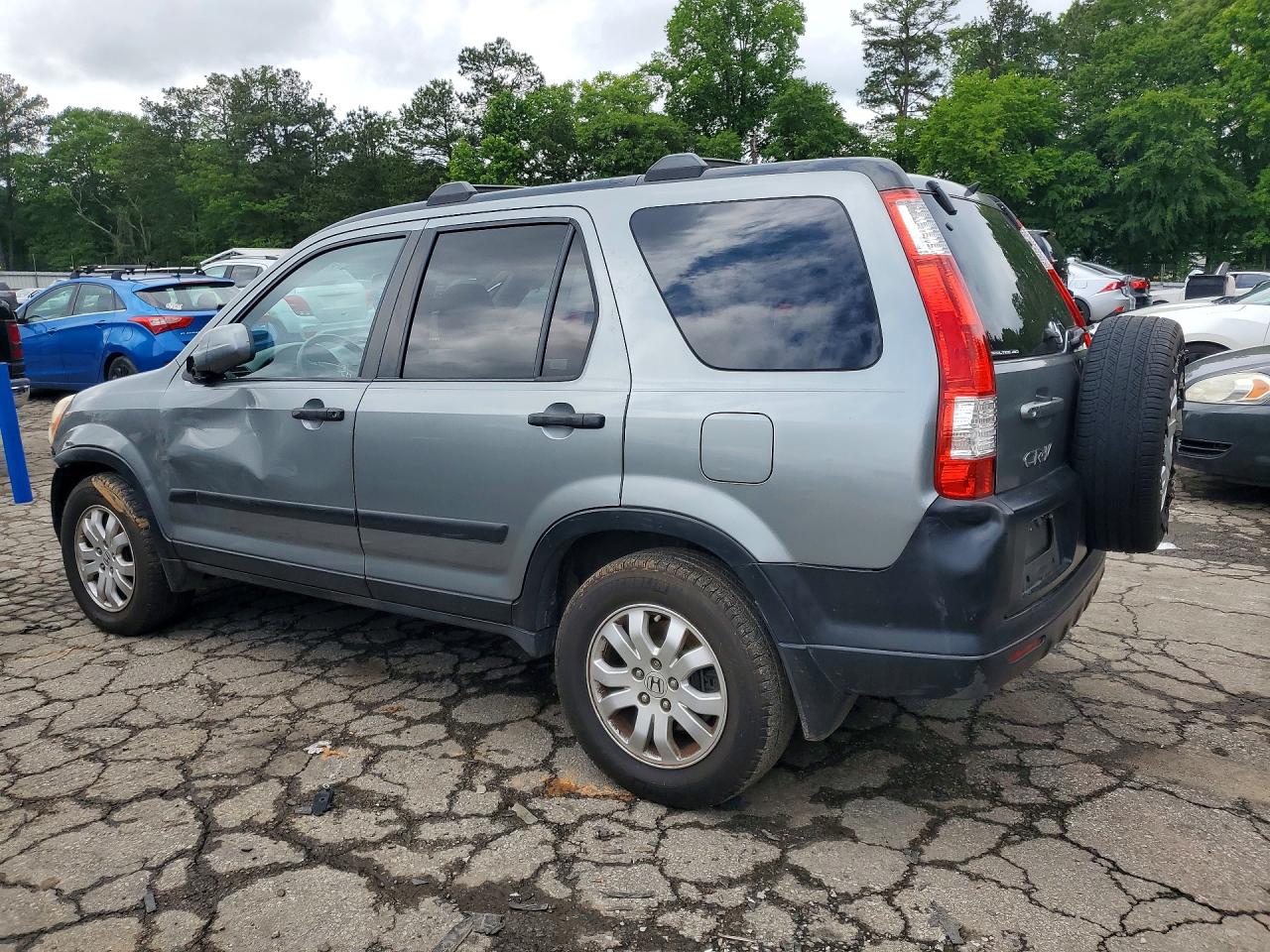 2005 Honda Cr-v Ex Угольный vin: SHSRD78855U320835