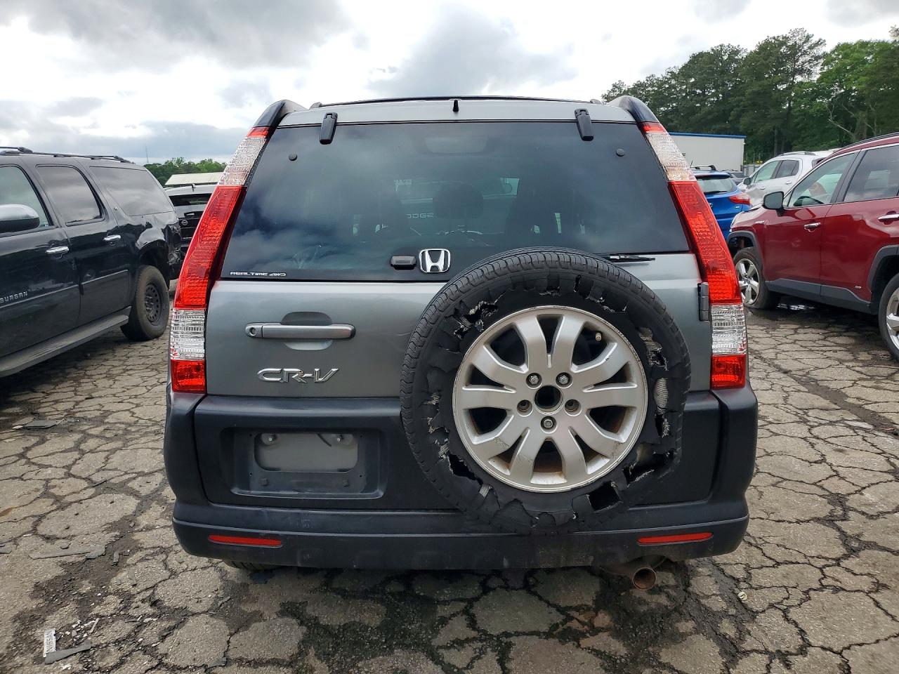 2005 Honda Cr-v Ex Угольный vin: SHSRD78855U320835