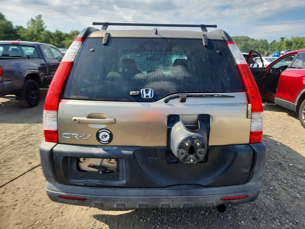 2005 Honda Cr-v Ex Tan vin: SHSRD78855U322441