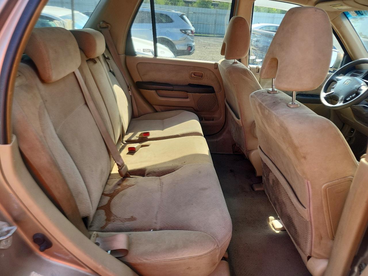 2005 Honda Cr-v Ex Tan vin: SHSRD78855U322441