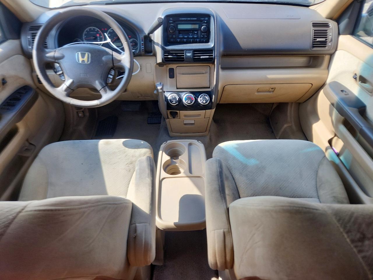 2005 Honda Cr-v Ex Tan vin: SHSRD78855U322441