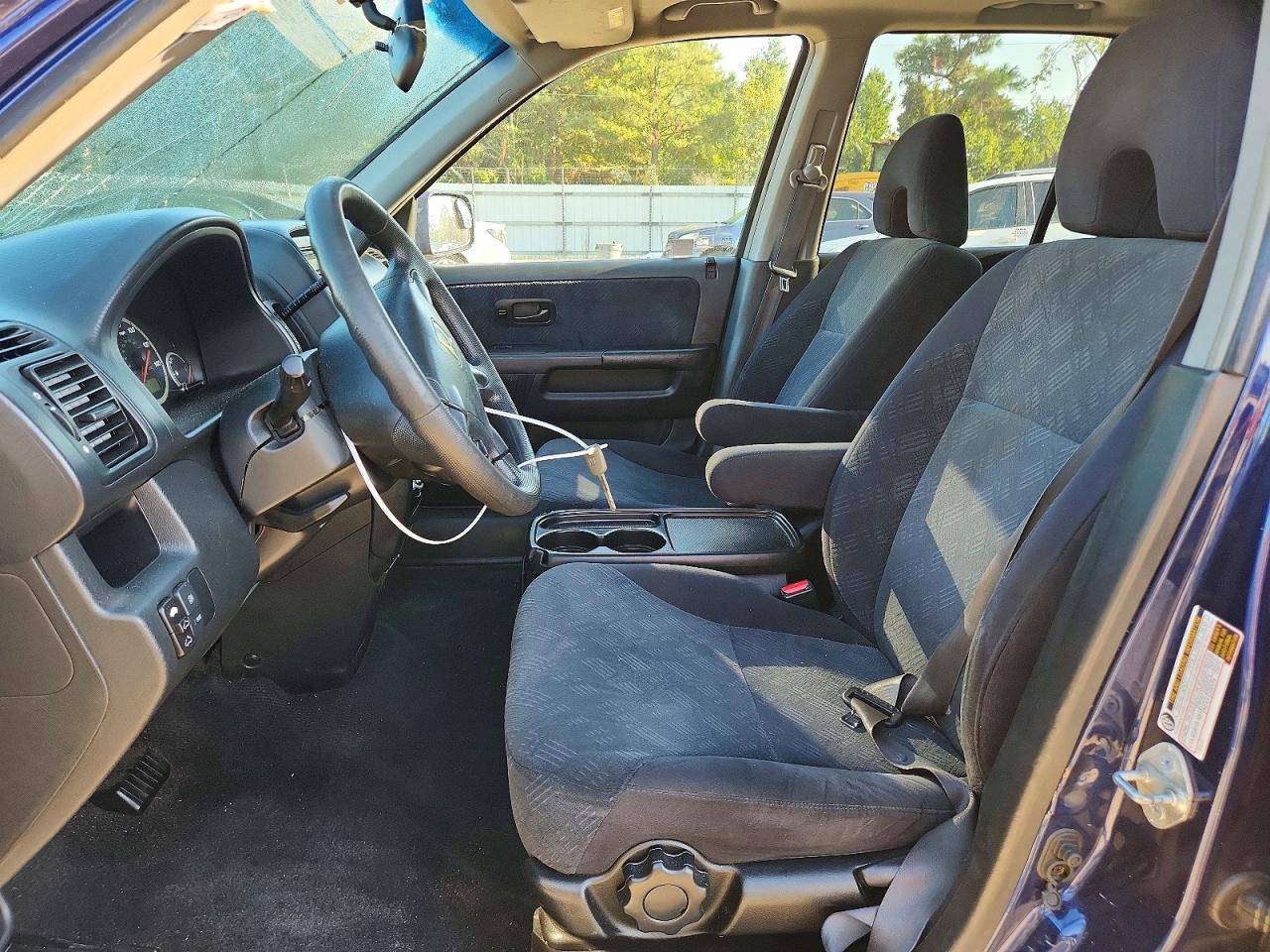 2005 Honda Cr-v Ex Blue vin: SHSRD78855U331785