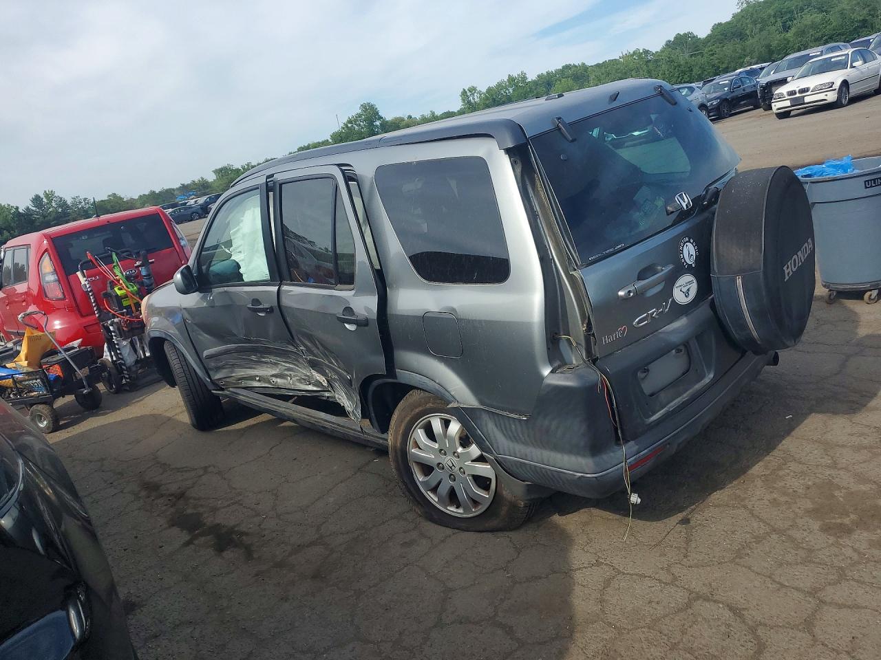 2005 Honda Cr-v Ex Серый vin: SHSRD78855U339241