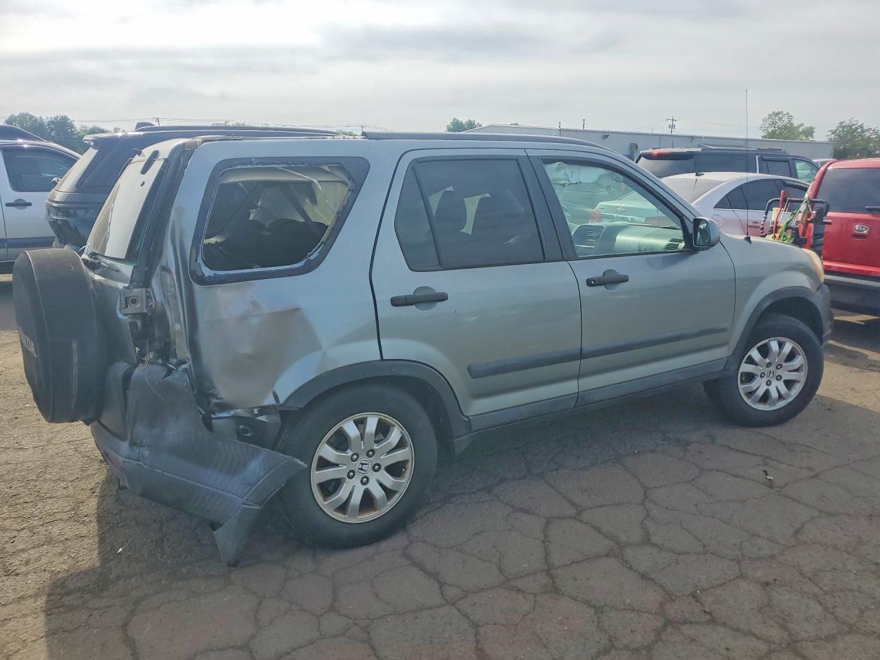 2005 Honda Cr-v Ex Серый vin: SHSRD78855U339241
